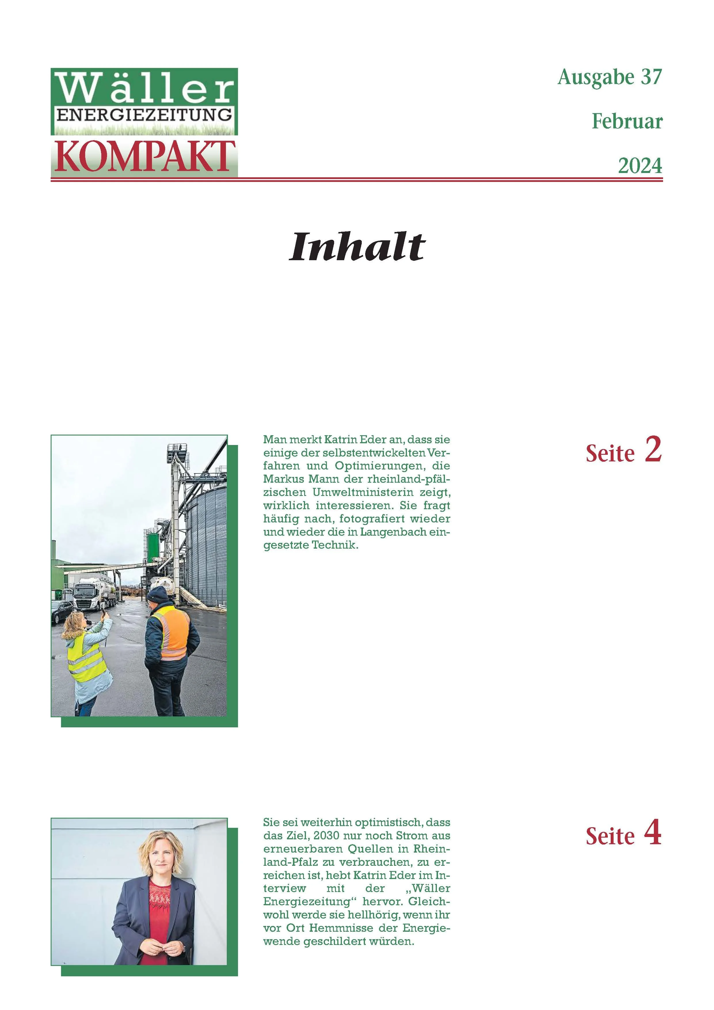 Wäller KOMPAKT - Ausgabe 37