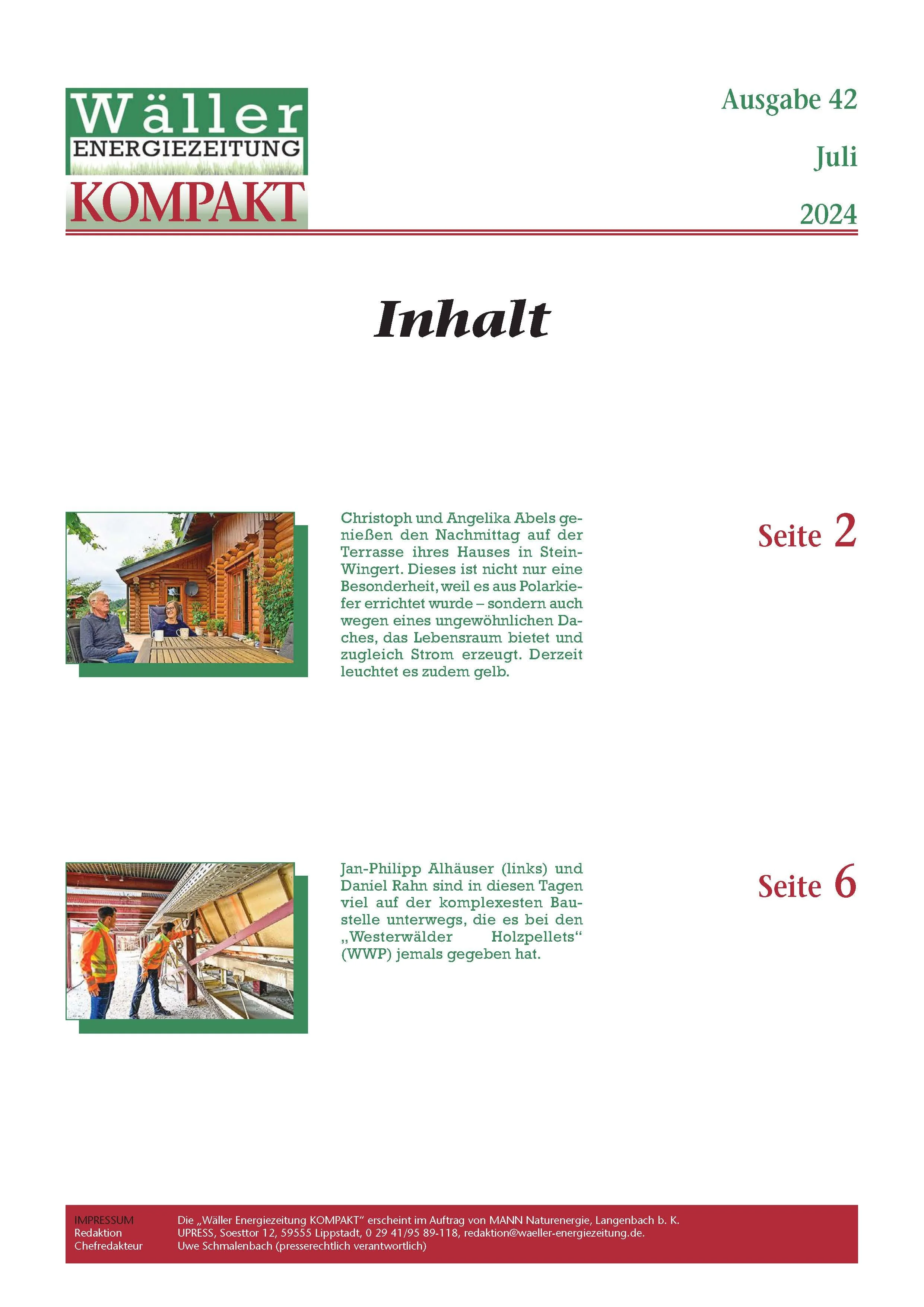 Wäller KOMPAKT - Ausgabe 42