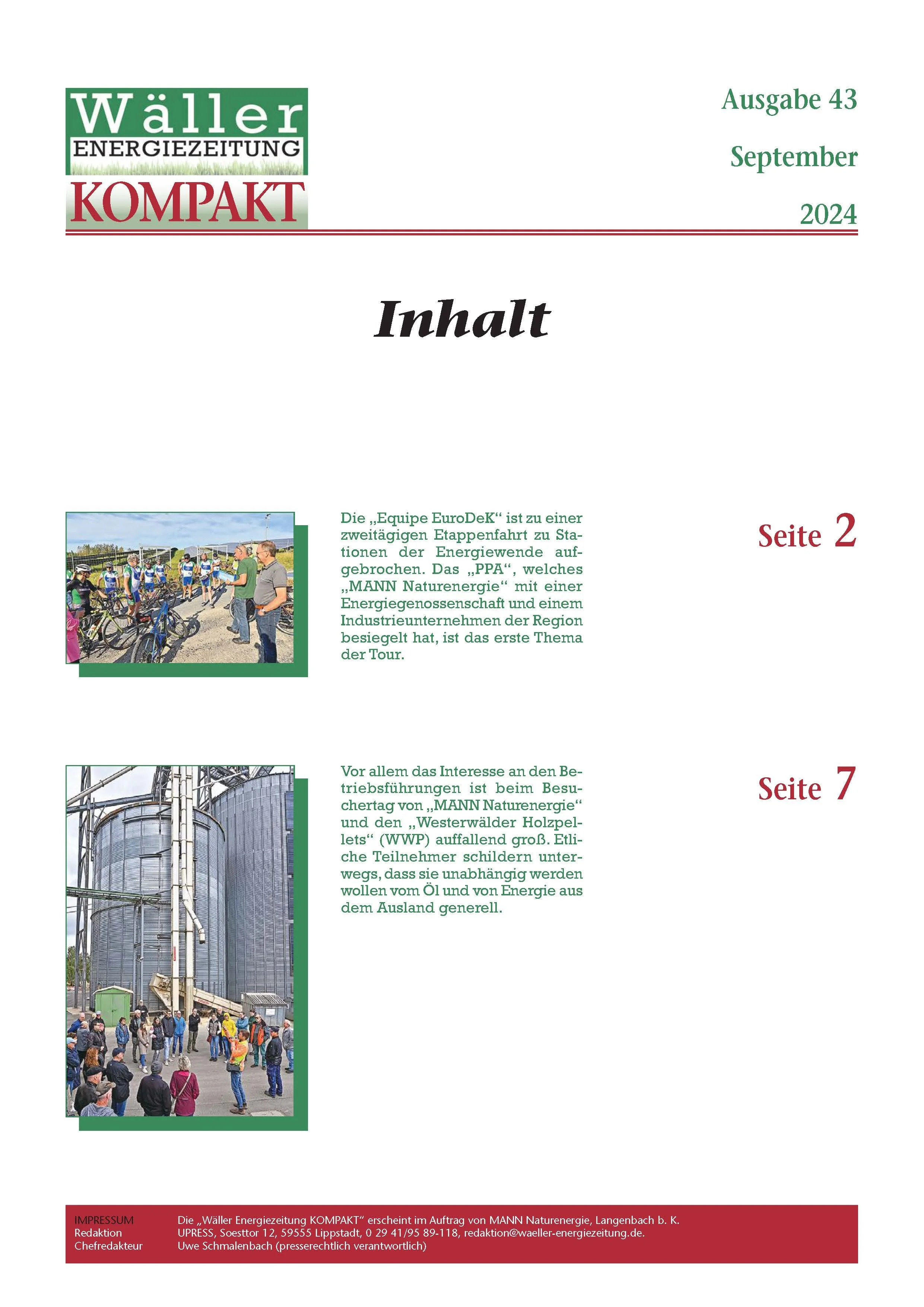 Wäller KOMPAKT - Ausgabe 43