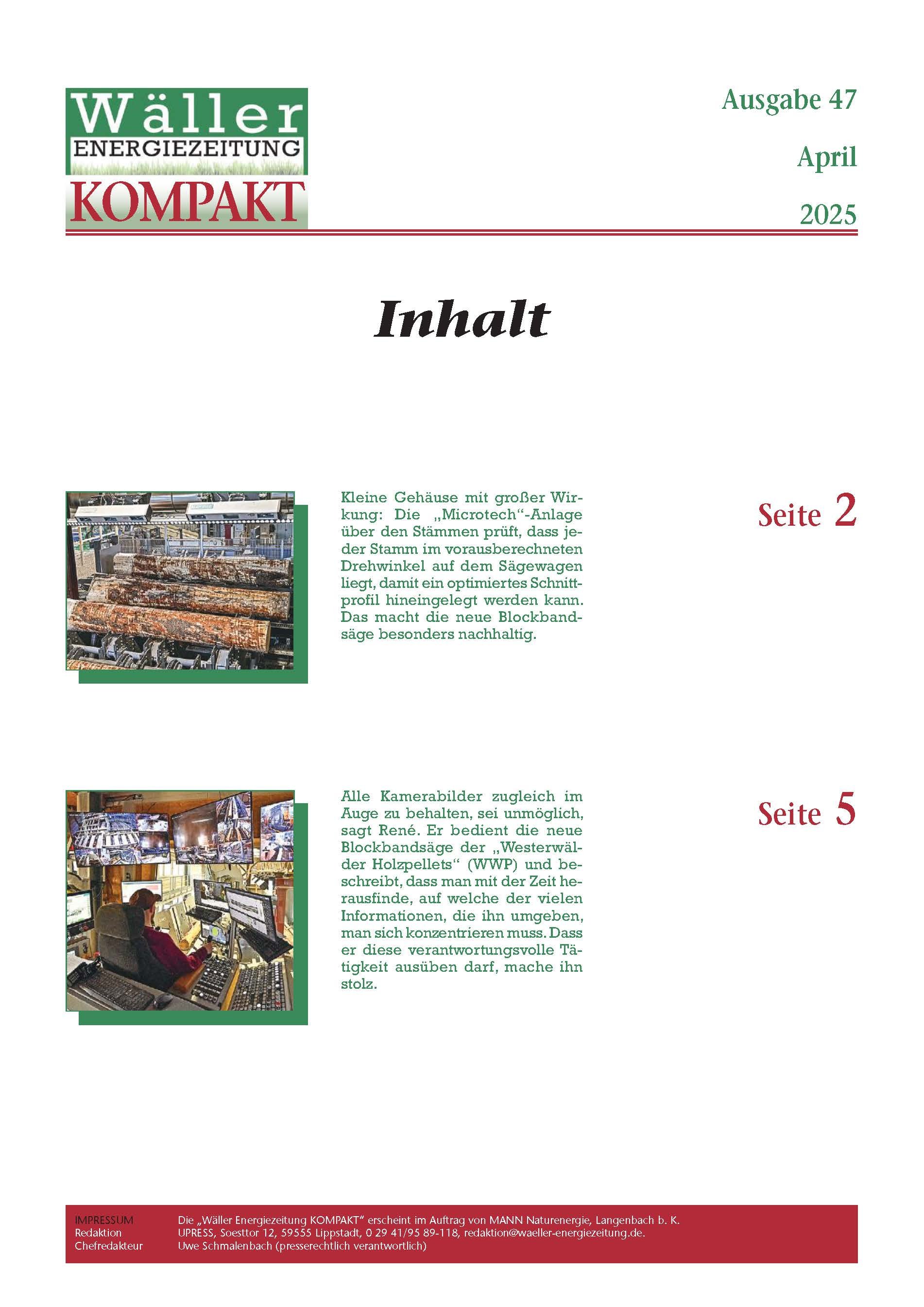 Wäller KOMPAKT - Ausgabe 47