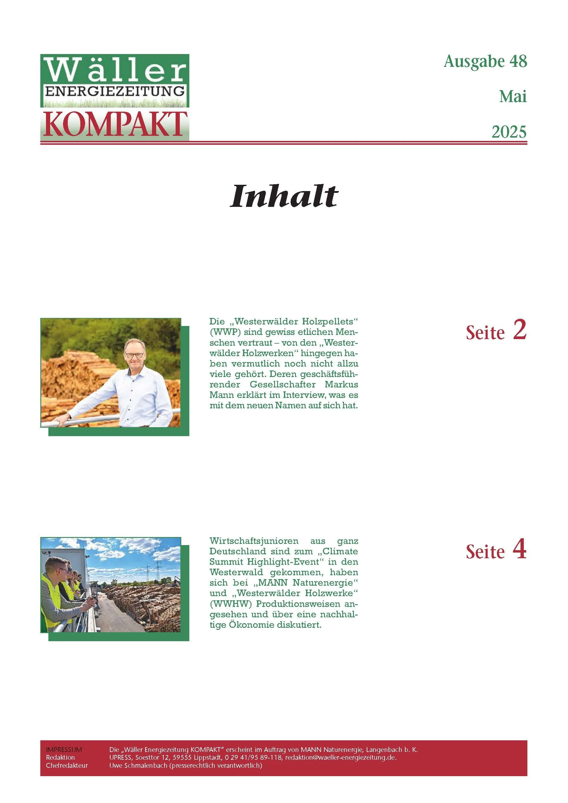 Wäller KOMPAKT - Ausgabe 48