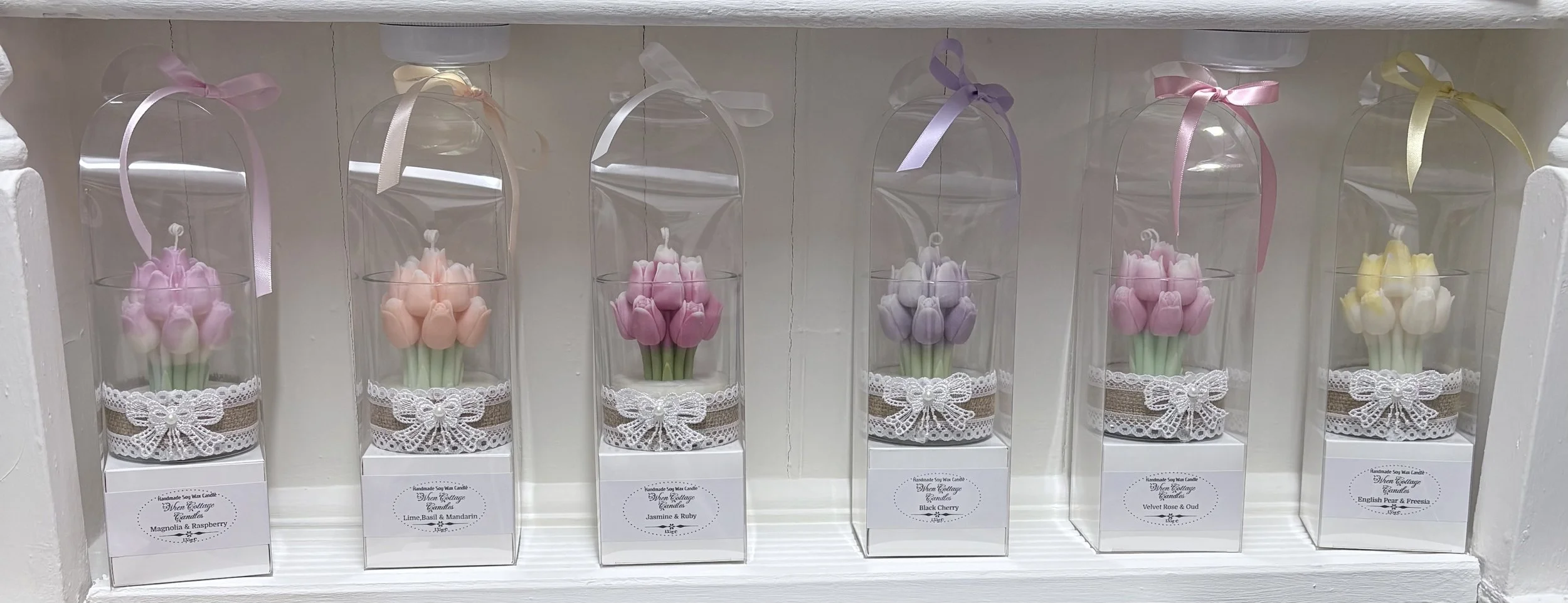 Bunch of Tulips Candle