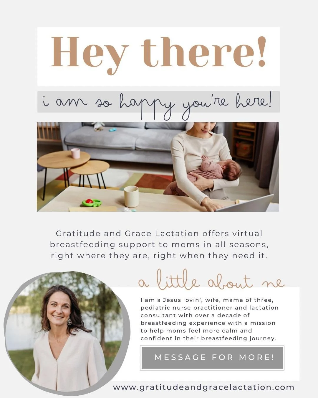 Every mama is working hard &mdash; whether it&rsquo;s nursing through the night, juggling baby and career, or simply showing up with love (and coffee). 💕
If you&rsquo;re feeling weary or unsure on your breastfeeding journey, I&rsquo;m here to help y