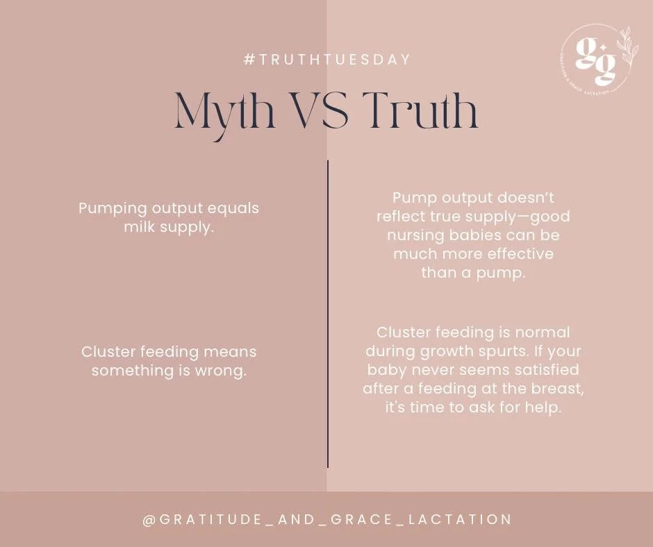 ✨ If any of these myths have made you doubt yourself&mdash;pause right here. Don&rsquo;t let comparison steal your peace.

❌ Myth: Pumping output equals milk supply.
✔️ Truth: Pump output doesn&rsquo;t reflect true supply&mdash;good nursing babies ca