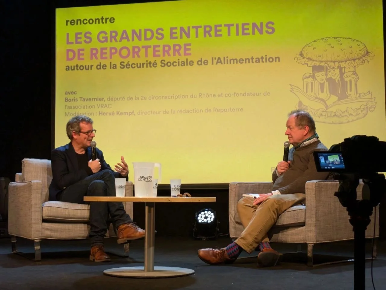 Grand entretien reporterre : défendre la sécurité sociale de l’alimentation