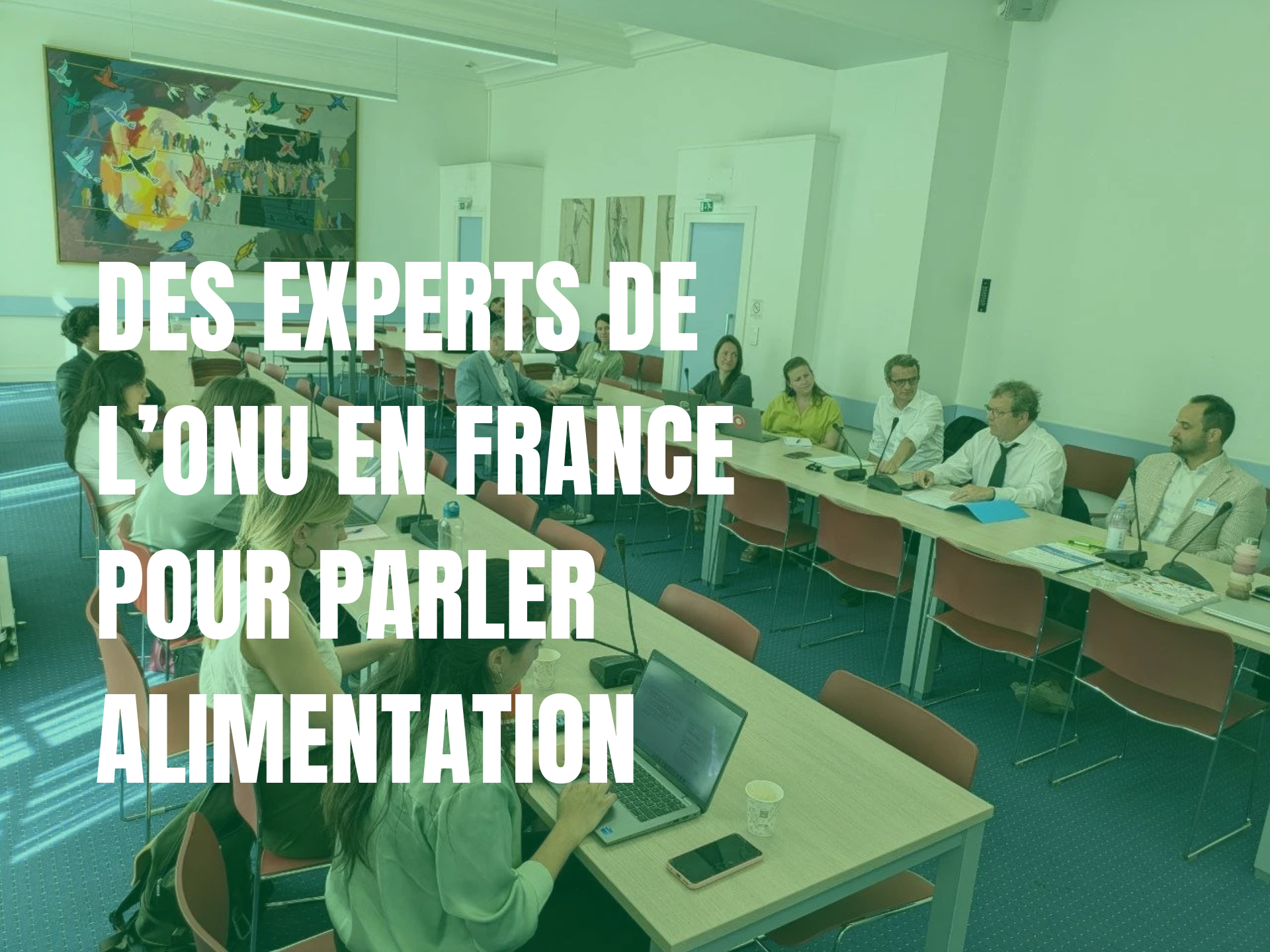 des experts de l’onu en france pour parler alimentation