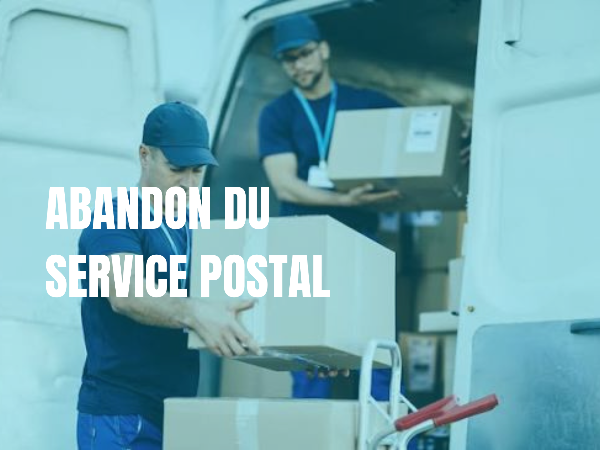 L’abandon public du Service postal ? J’interpelle le ministre de la fonction publique 