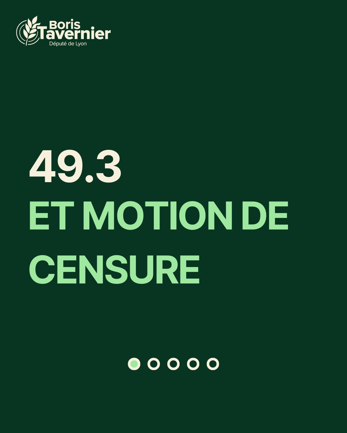 4 - C'est quoi le 49-3 et la motion de censure ?