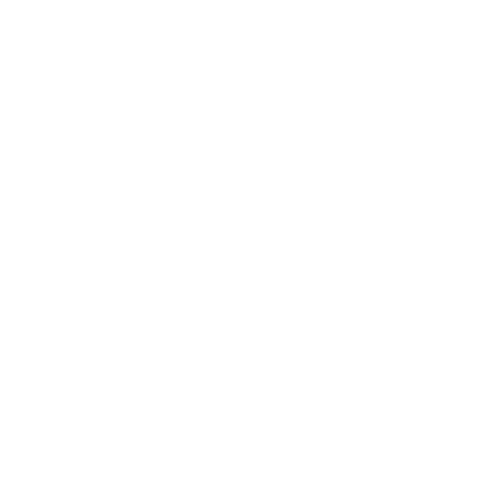 White shield with a checkmark inside on a black background.