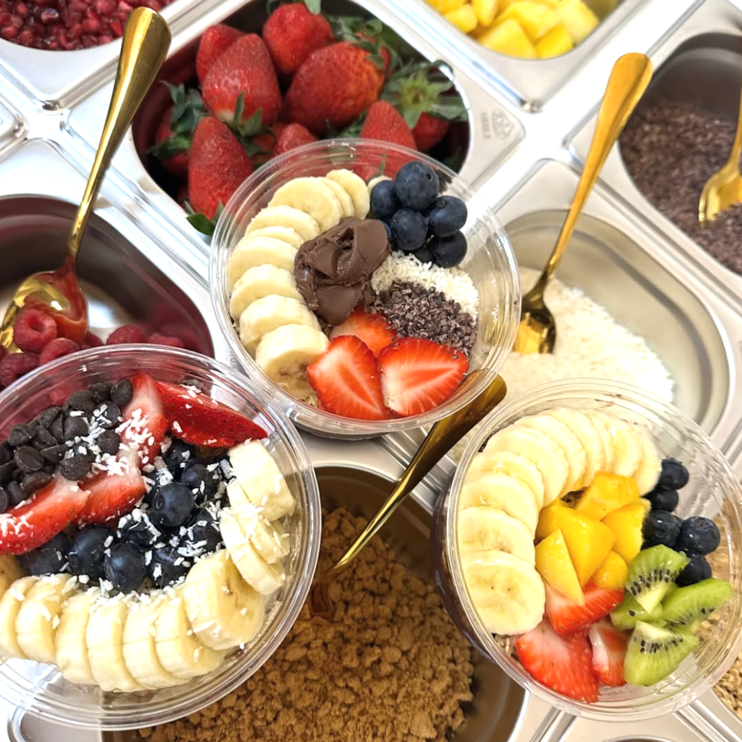 Acai Bowls at wellness event in Leicester, Leicestershire, Pilates event
