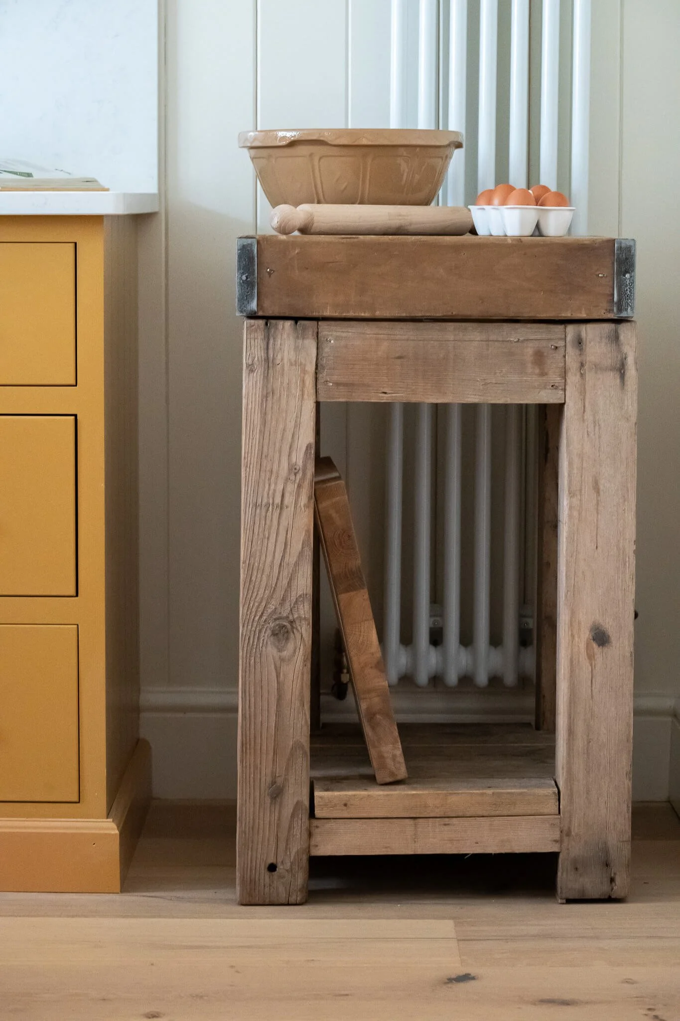 butchers block in luxury Norfolk holiday home