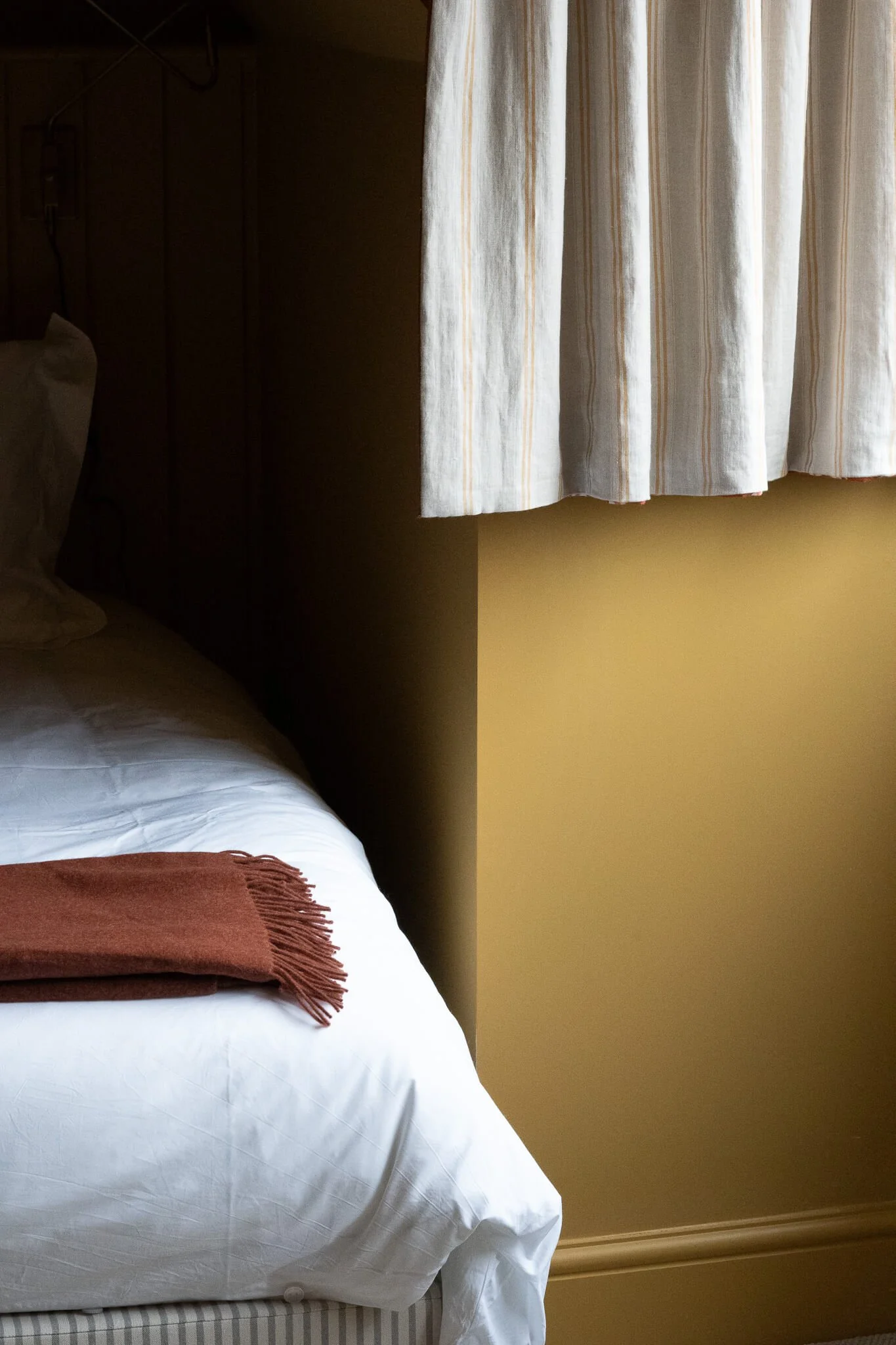 bedroom styling in Norfolk coastal holiday rental