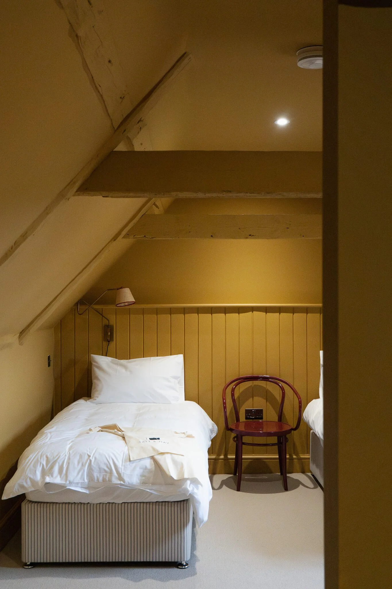 Salt and Hay Property, Chancery House, attic bedroom styling