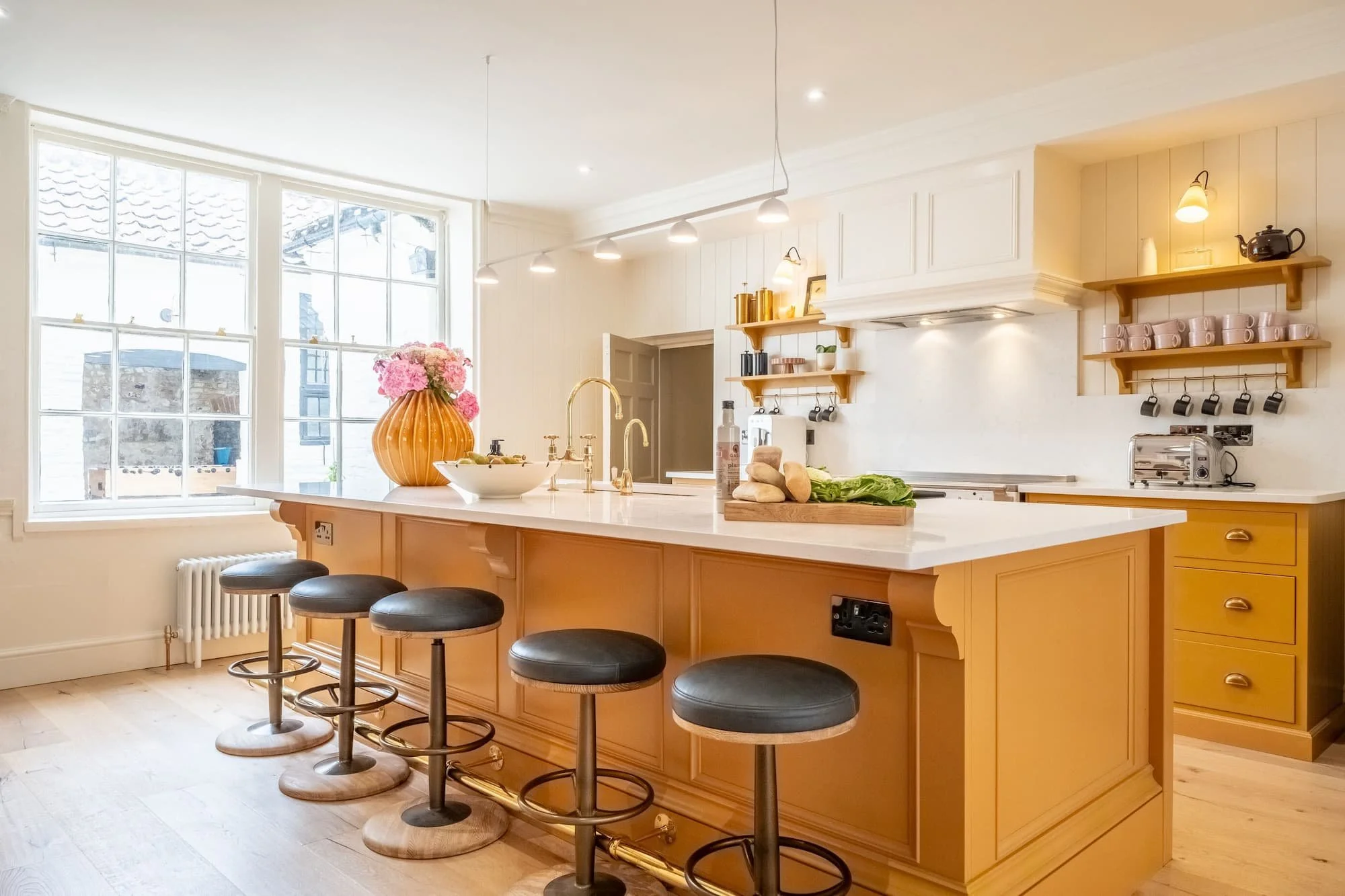 Devol kitchen in luxury North Norfolk coastal holiday home