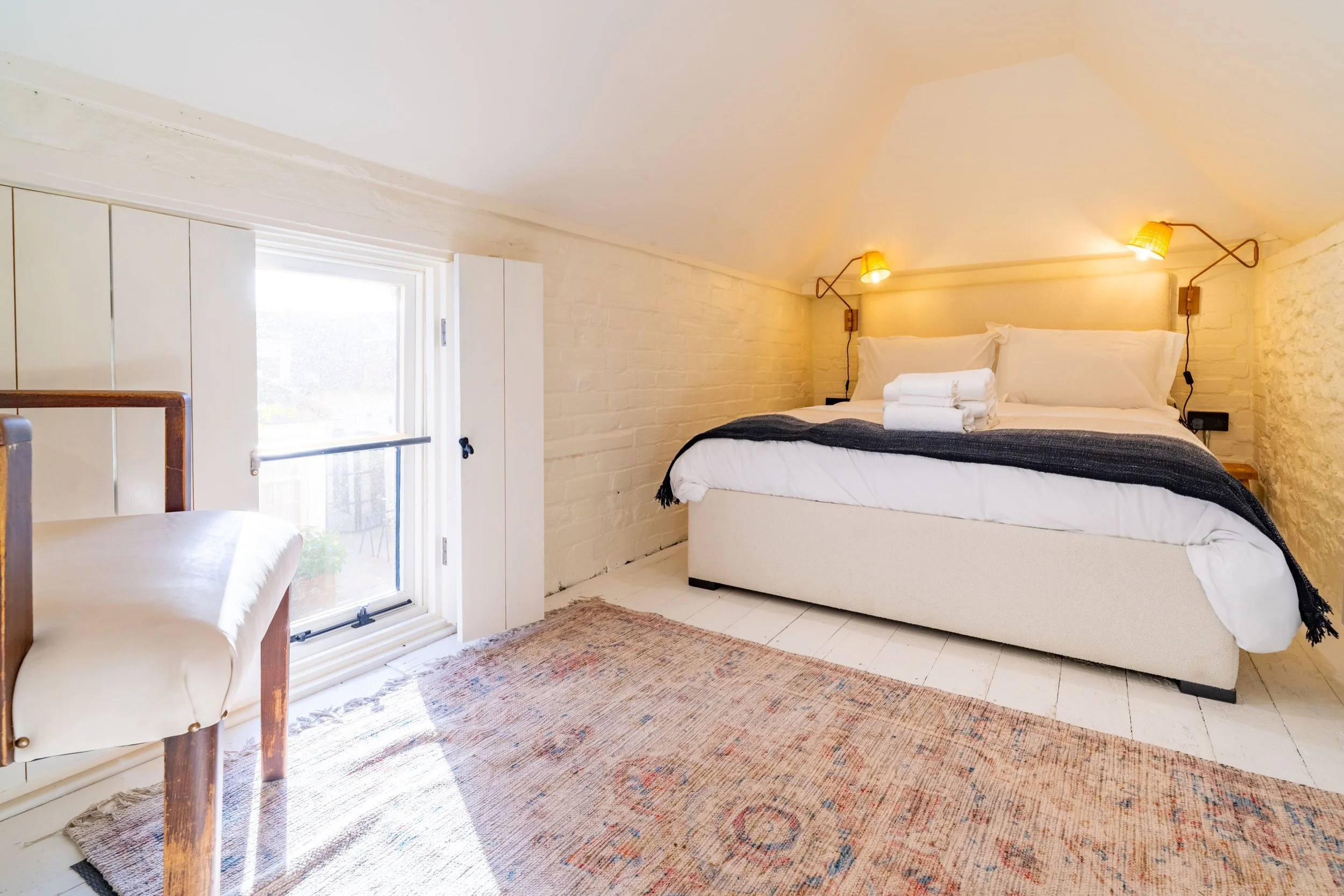 Salt and Hay Property, Chancery House in Wells-next-the-Sea, Norfolk bedroom styling