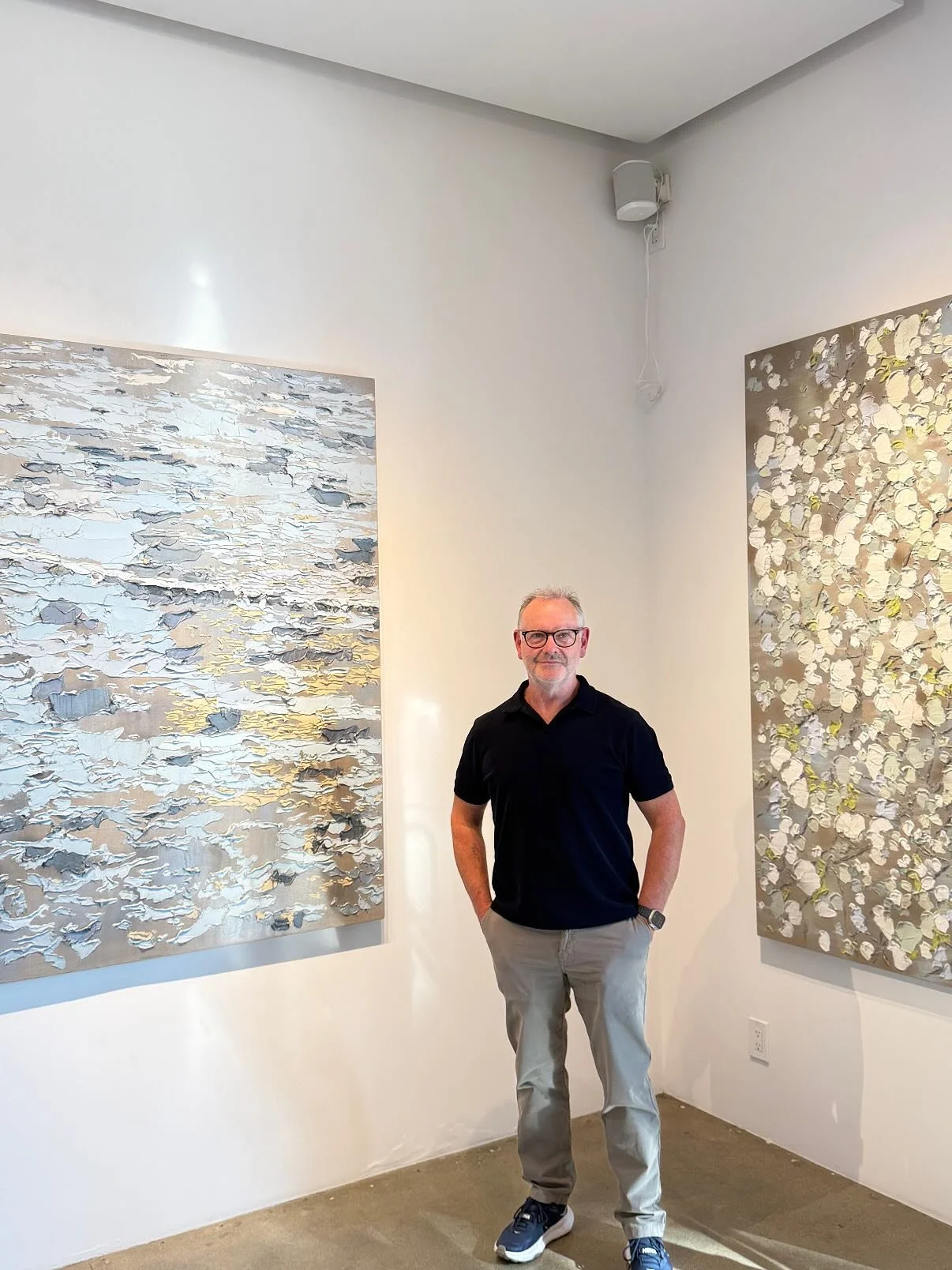 #lastnight @caldwellsnydergallery @lhartbooks #openingshow #contemporarypainting #contemporaryart #artcollector #artcollections #santabarbara #montecito #californialifestyle #california