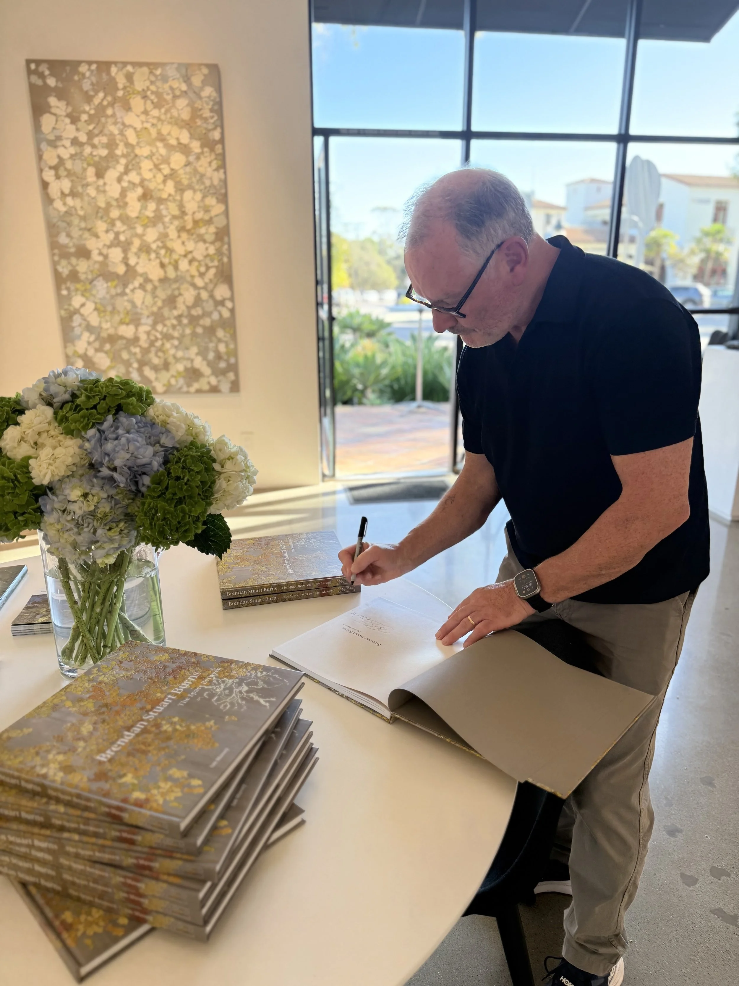 The Space Between booksigning Caldwell Snyder Gallery Montecito 2025.jpeg