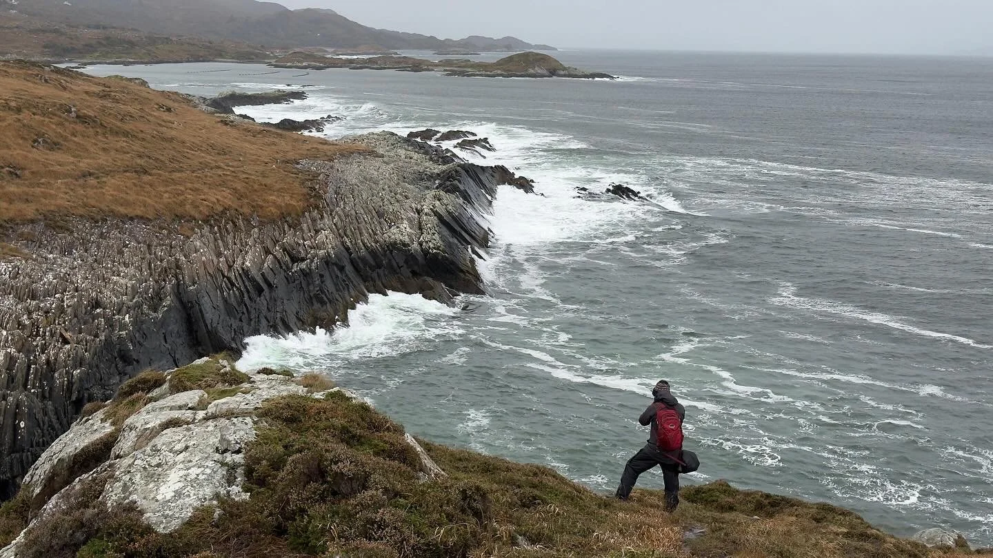 #ireland #bantry #countycork #inspiration #weather #research #contemporaryartist #workingthelandscape #lundhumphries @caldwellsnydergallery @osbornesamuelgallery @artis_gallery