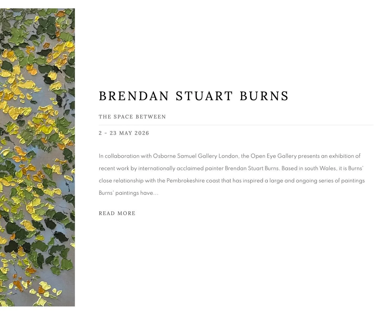 @openeyegallerye @osbornesamuelgallery @lhartbooks #thespacebetween @ianmasseyart #contemporarypainting #artcollector #edinburgh #collections