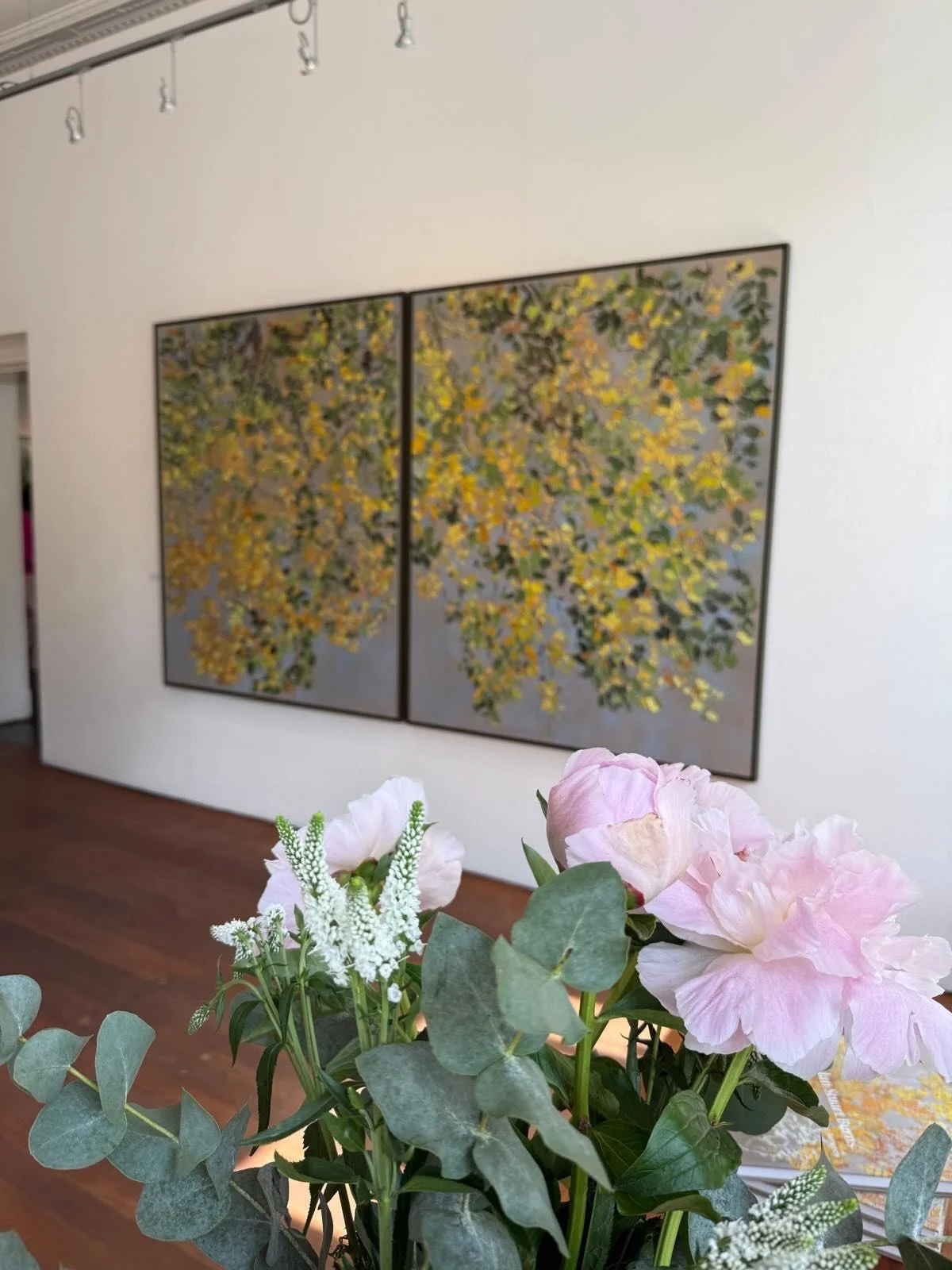 @openeyegallerye @osbornesamuelgallery #contemporarypainting #exhibitionopening #edinburgh #artcollector #interiors