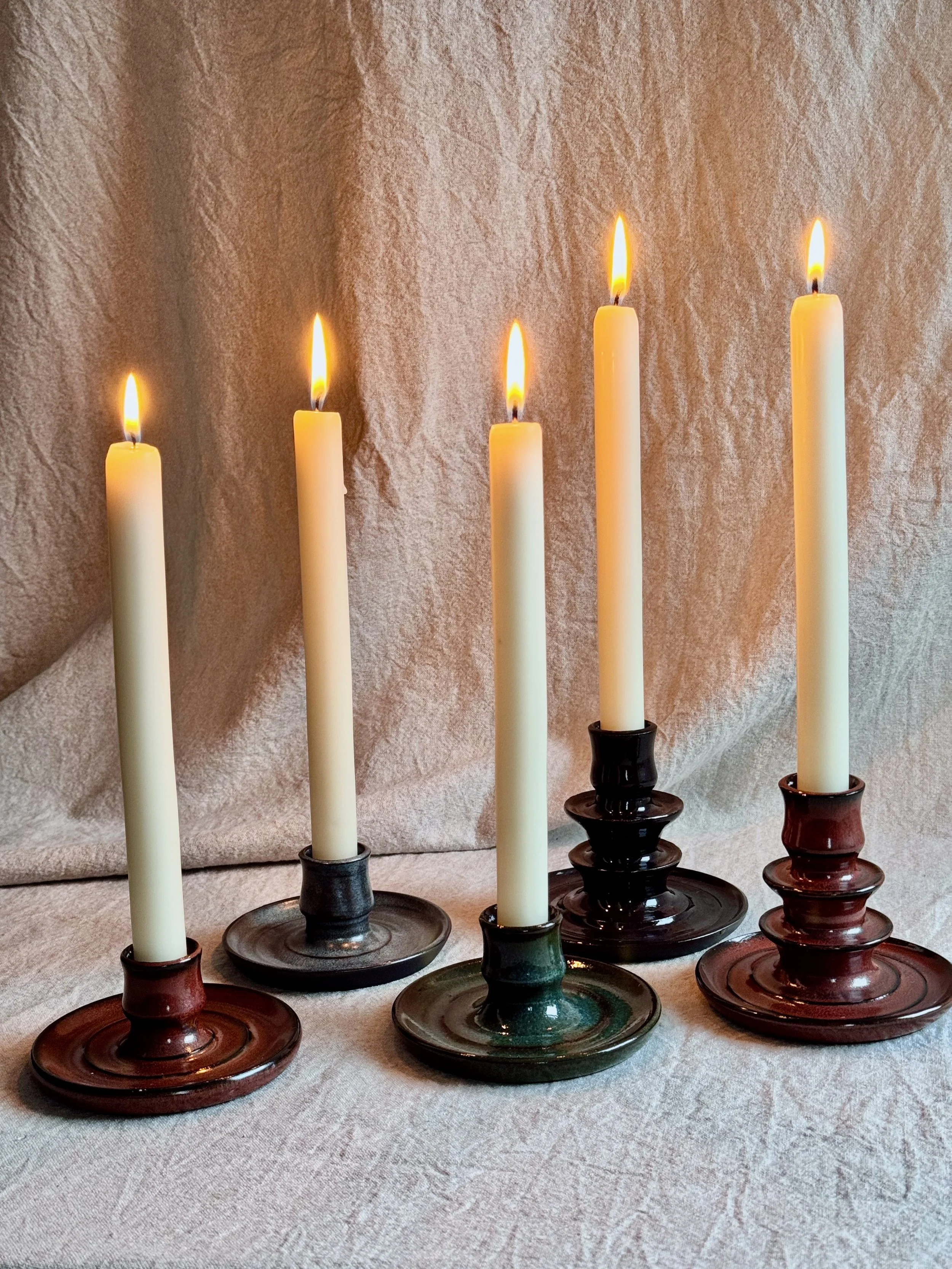 (Ripple) Candlestick Holder