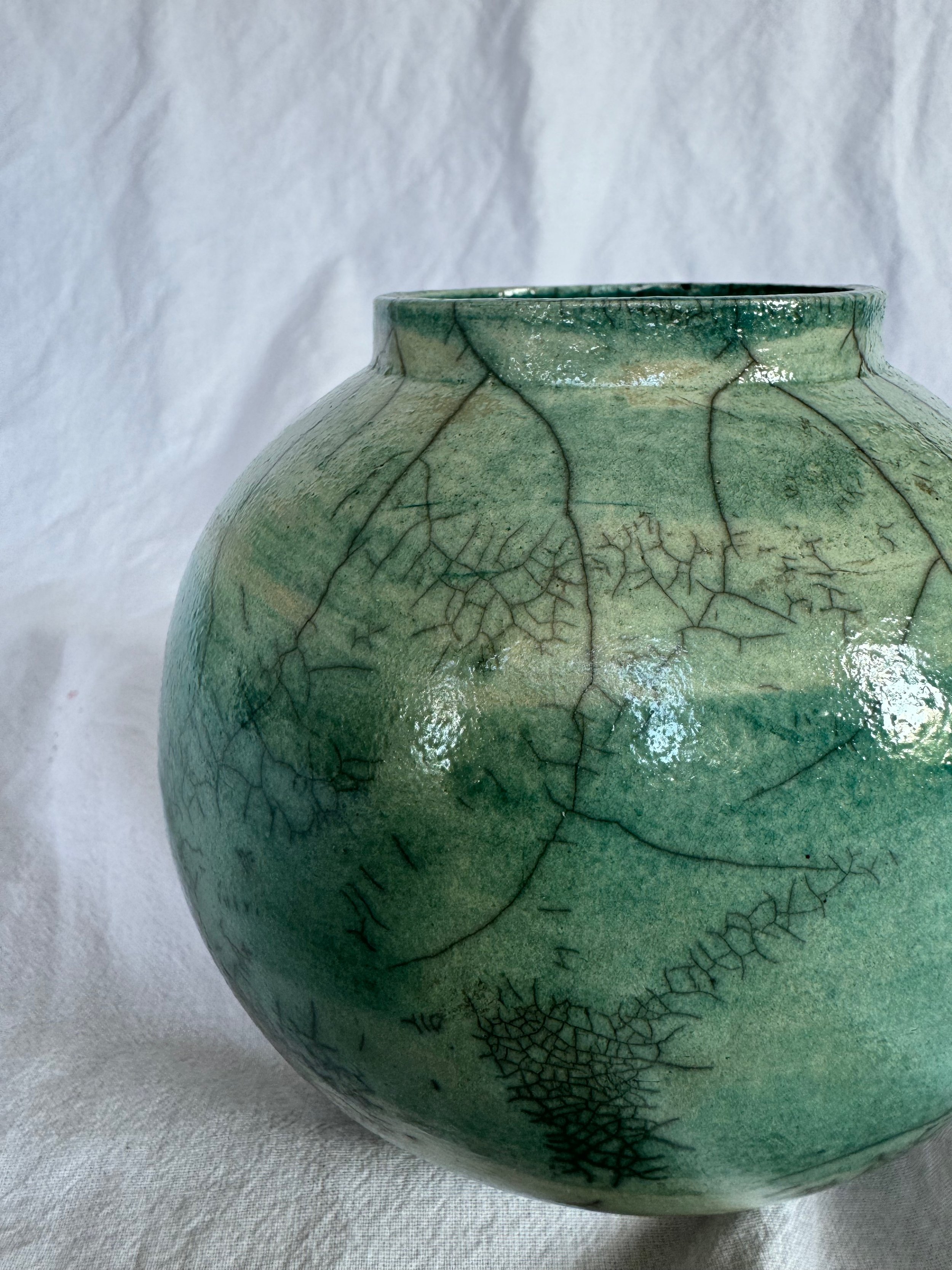 (Rinse) Raku Vase