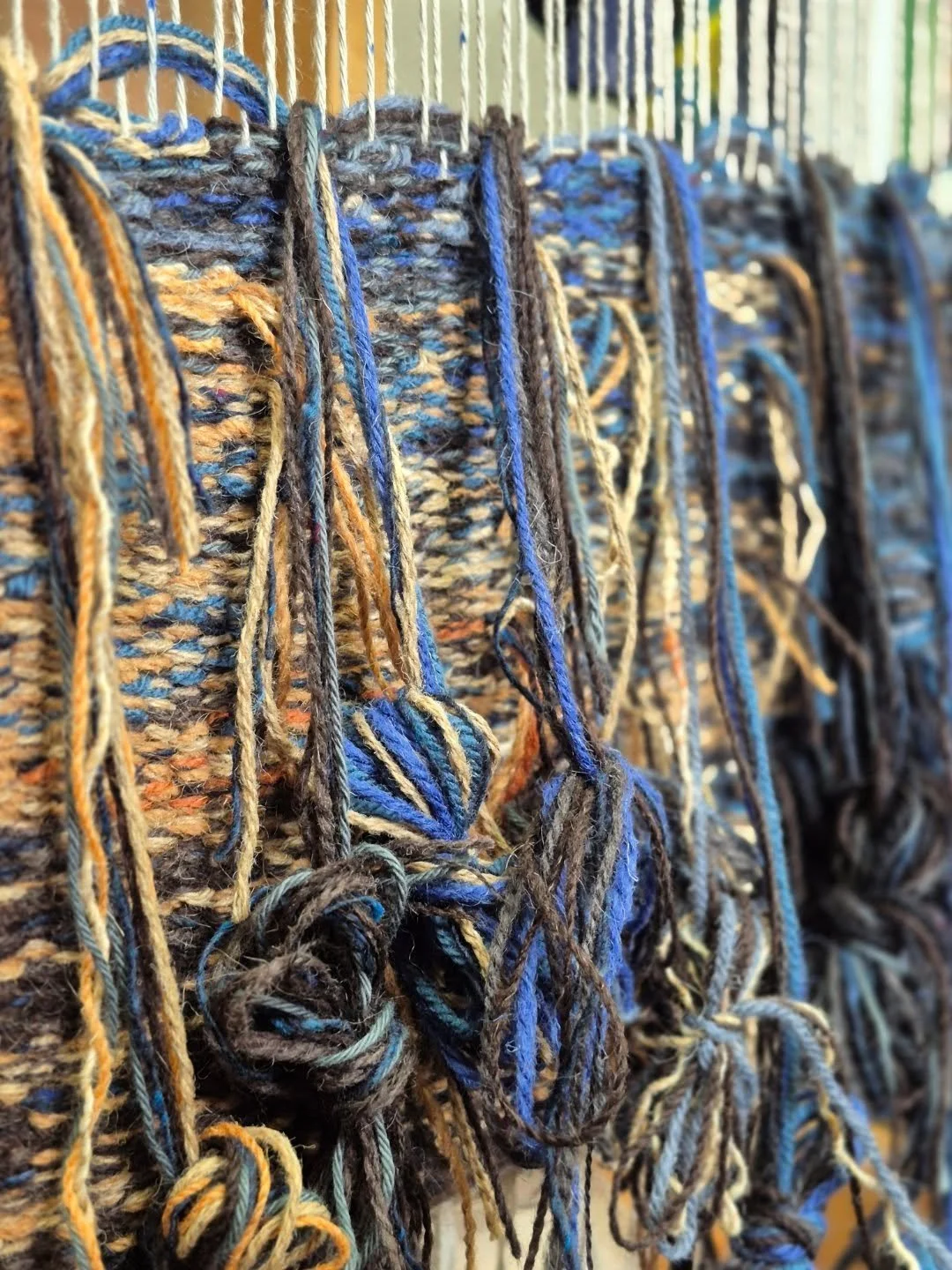 Back on the Loom after quite some time away from it. 

Being full-time self-employed is challenging - there always seems to be something that takes priority over doing the thing that you love the most. 

Any tips from other freelance creatives for ma