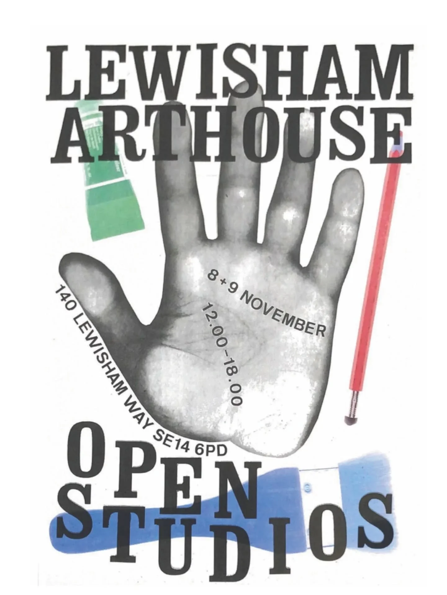 Lewisham Arthouse Open Studios 2025.

Explore over 40 studios, drop in to our pop-up cafe, artist-led workshops and building tours. 

Lewisham Arthouse is a not-for-profit, artist-lead cooperative based in a grade II listed library building in Deptfo