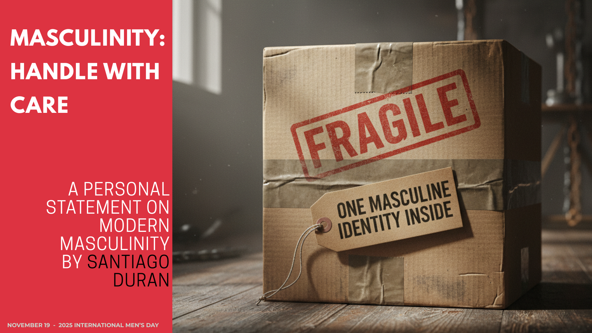 Masculinity: Handel With Care