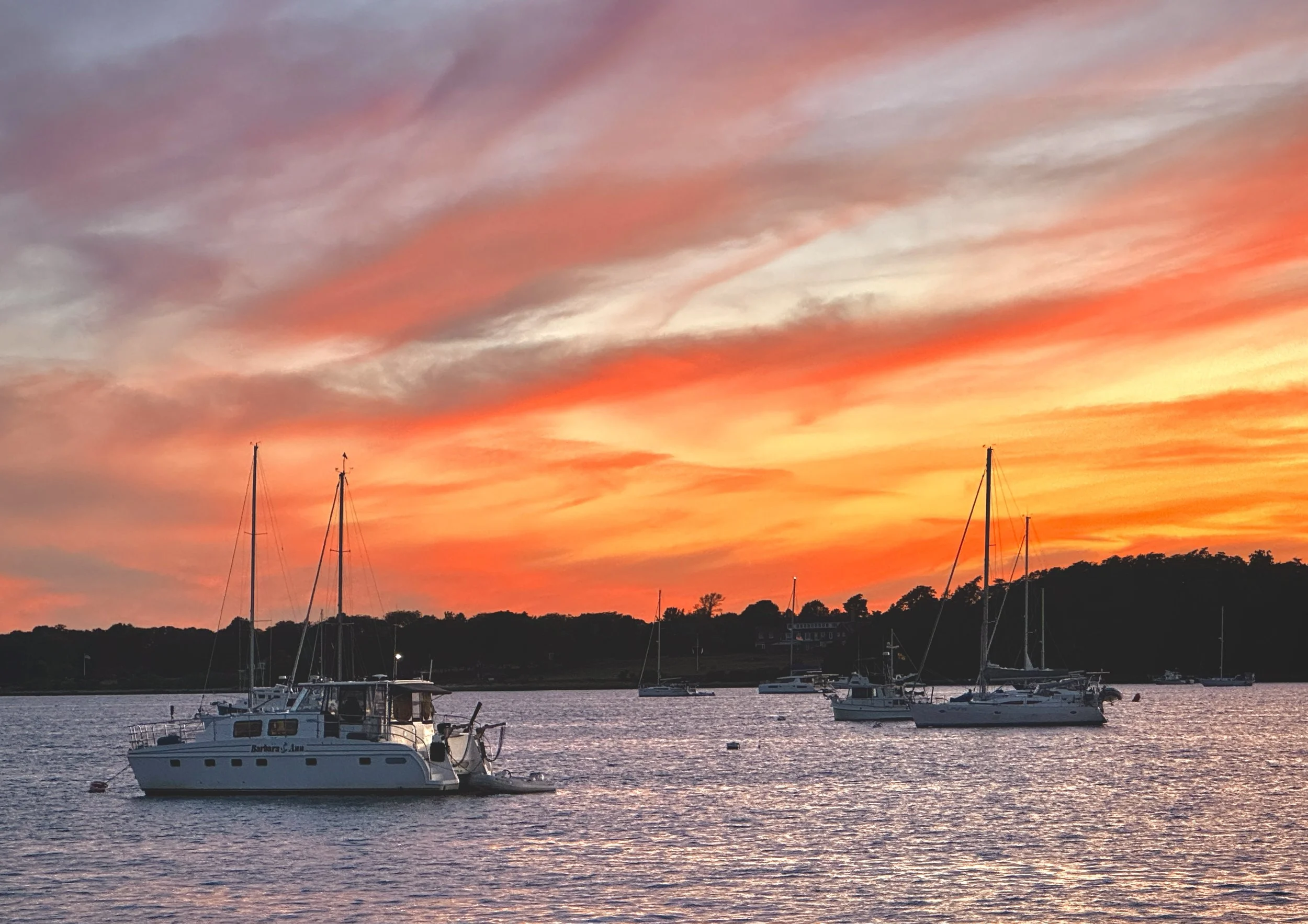 Sunset shoot for ExploreBristolRI.com
