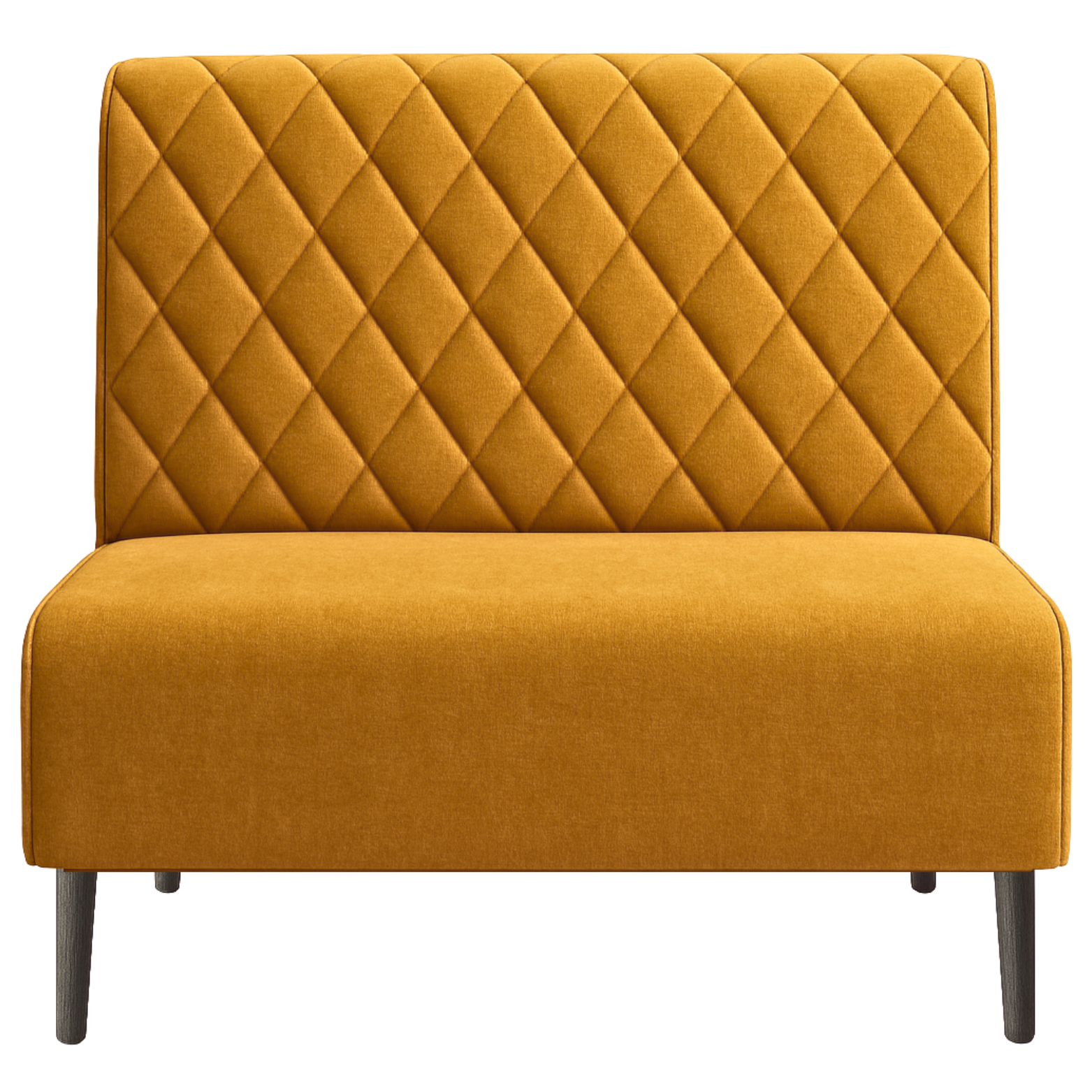 Diamond Quilt Banquette Seating | Bench
