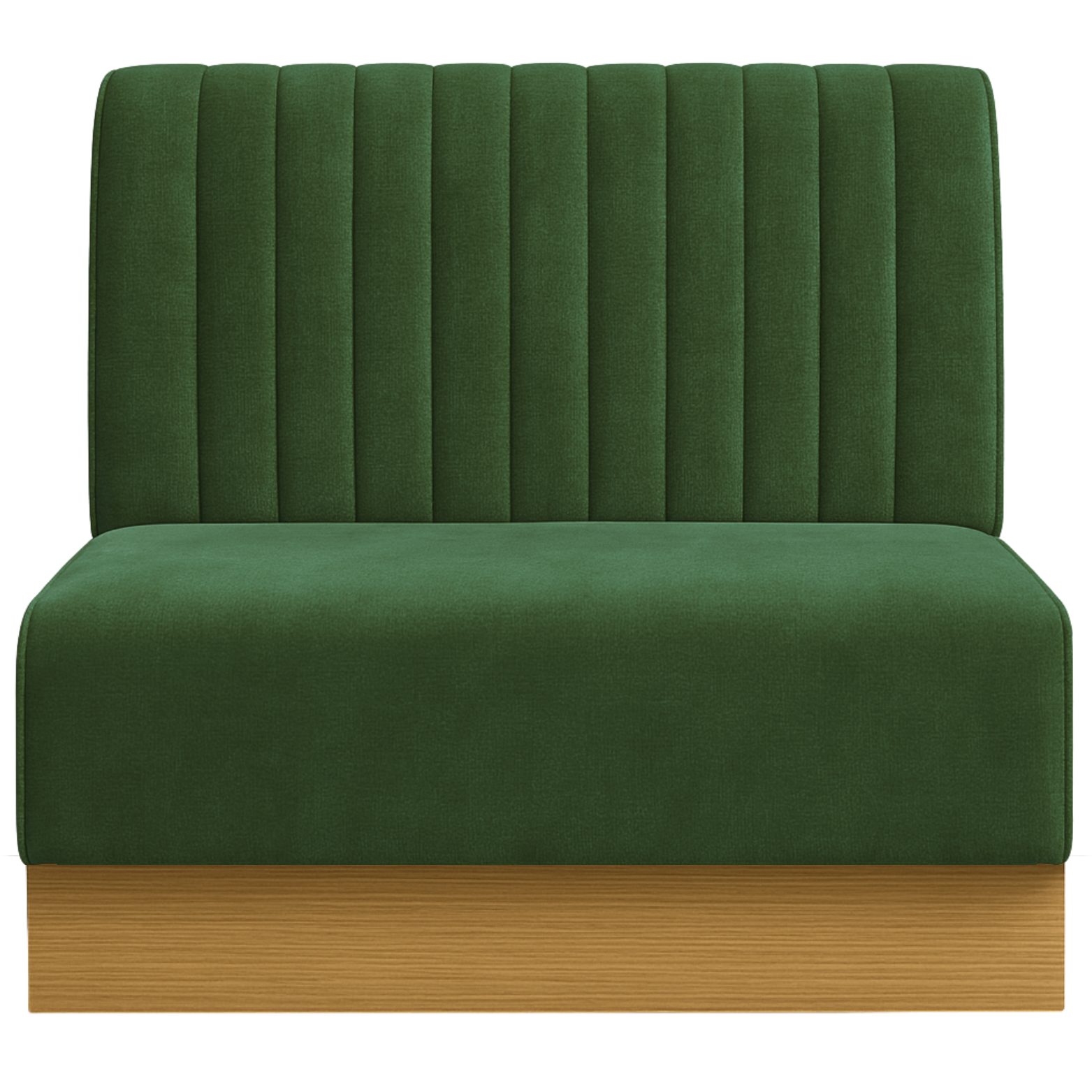 Vertical Flute Banquette Seating | Plinth