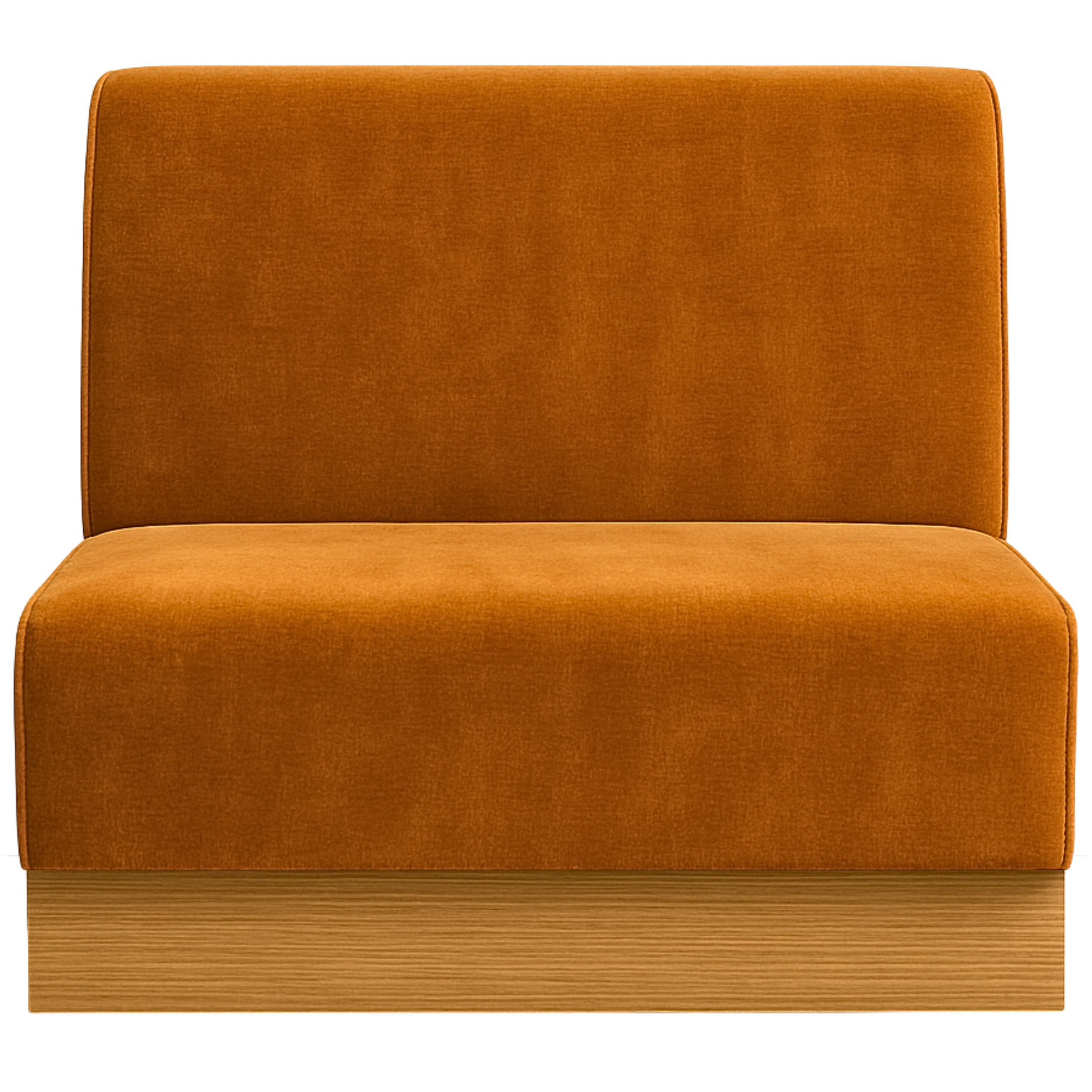 Smooth Back Banquette | Plinth Base.png