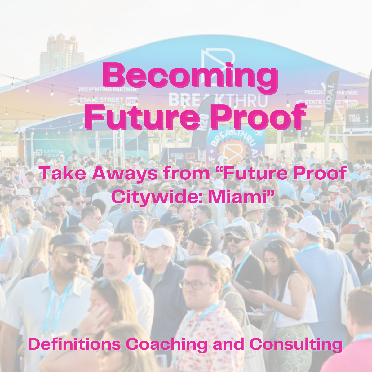 Becoming “Future Proof”