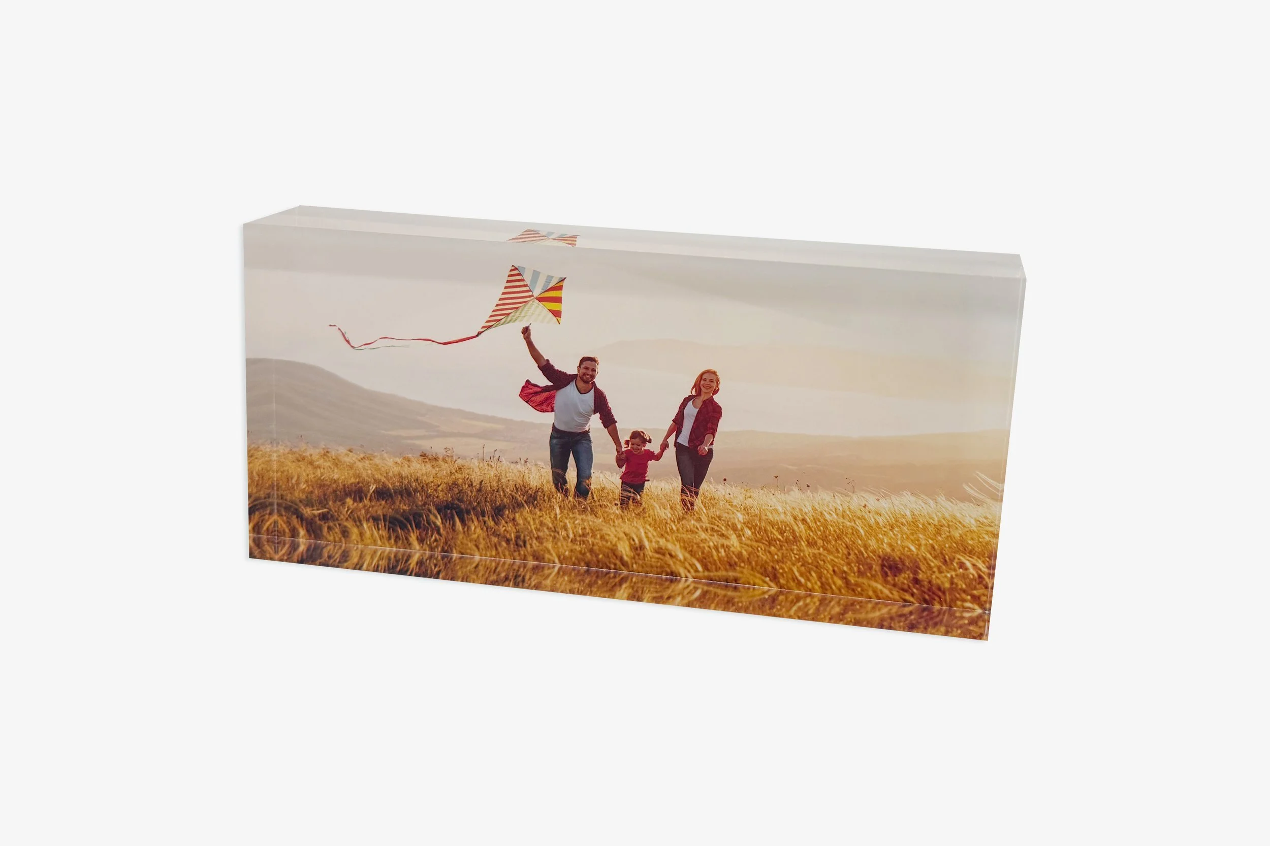 New 5x10 Acrylic Photo Block Size