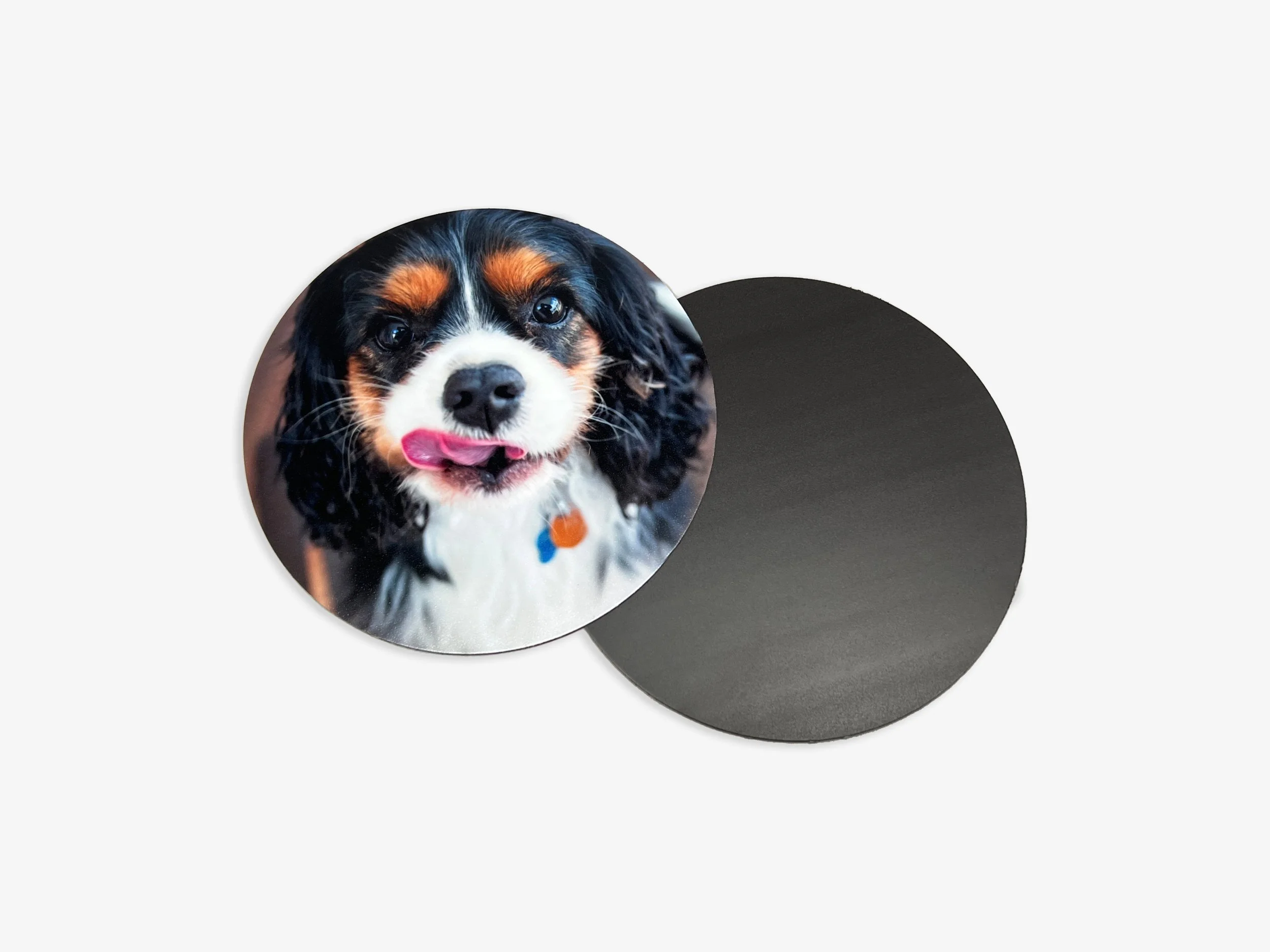 Display Your Memories in Style with Our New Round Flat Magnets!