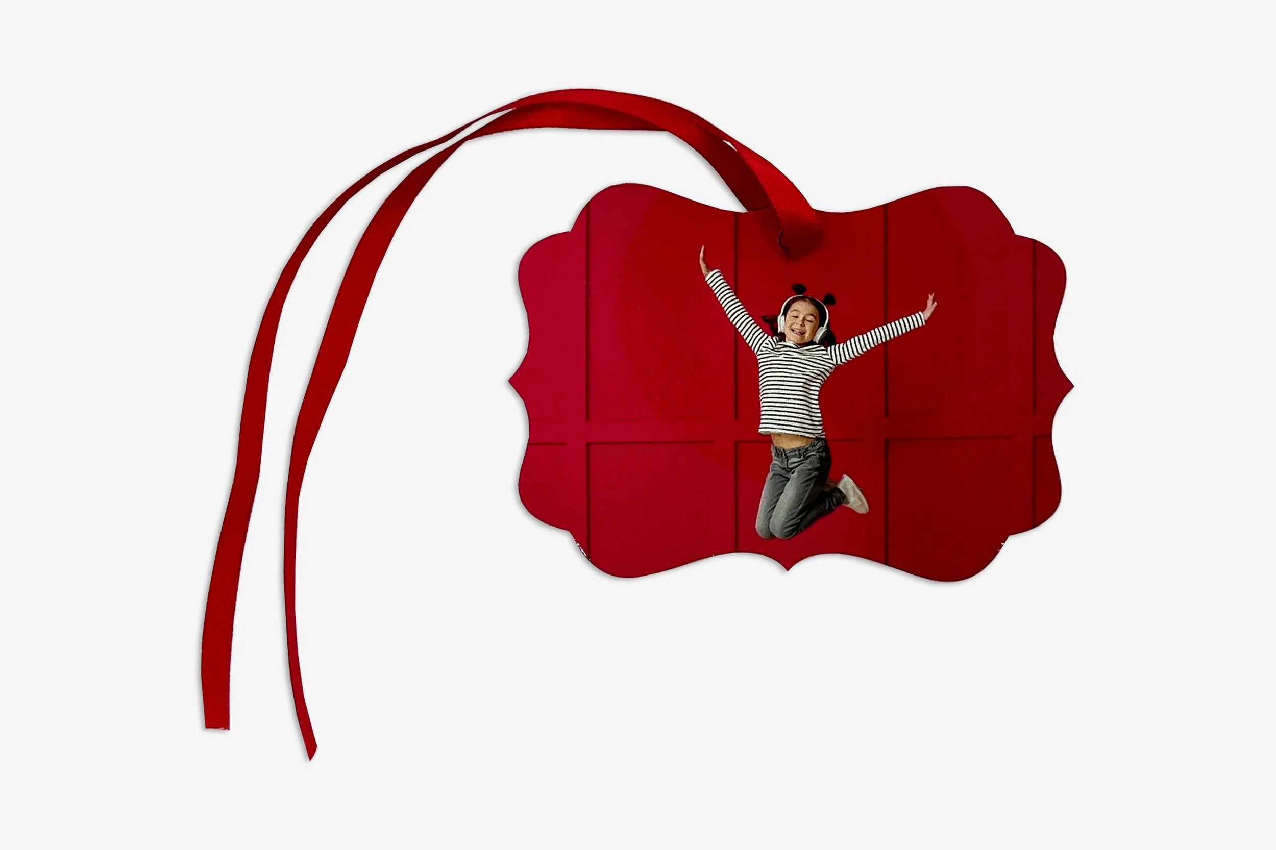 Deck the halls with our new double-sided dye-sub ornaments!