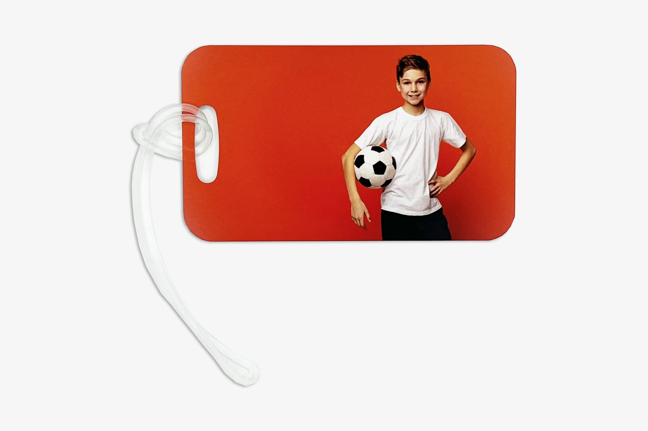 New Metal Option for School &amp; Sports Bag Tags - Perfect for Fundraising and Personalization!