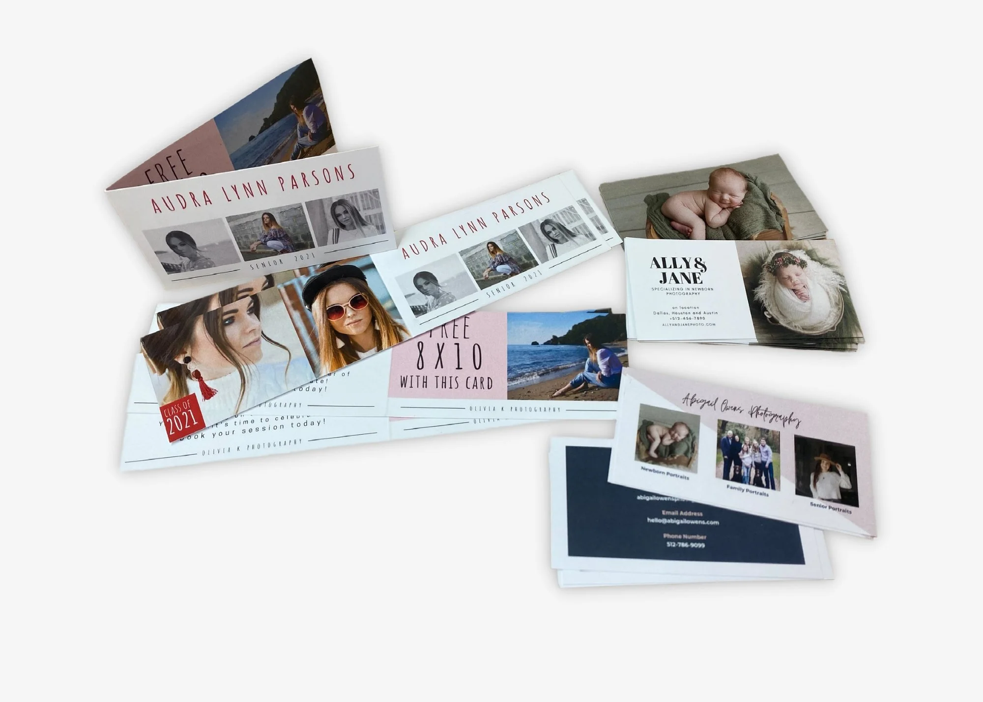 Press Printed Wide Wallets