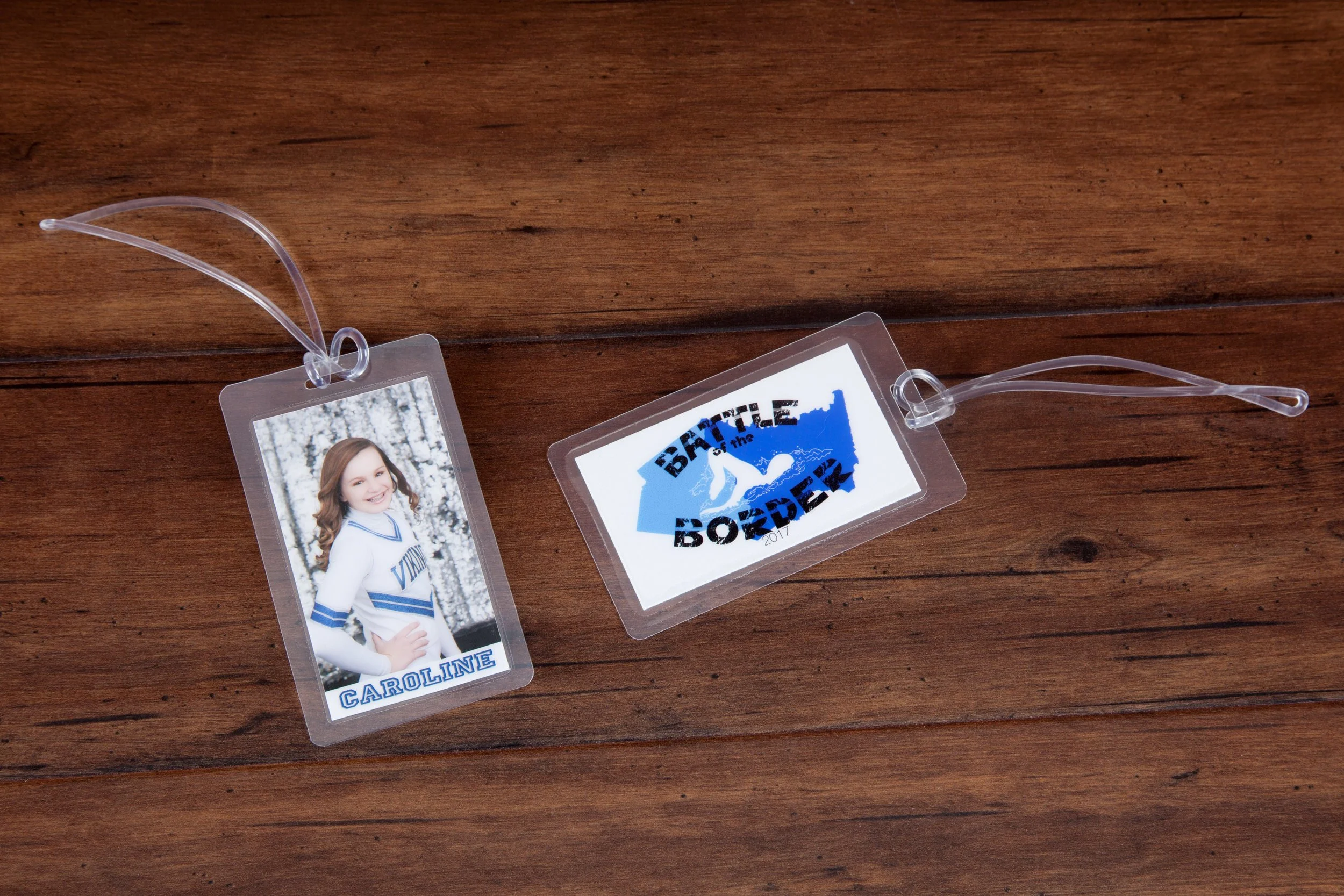 New Laminated Bag Tags!