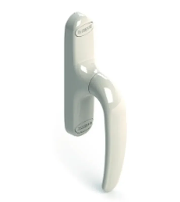 Cremona, maneta o manica Unica apertura exterior blanco.