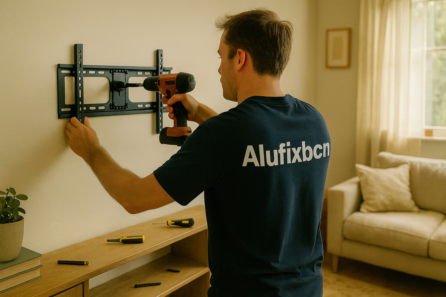 Instalar soporte de TV