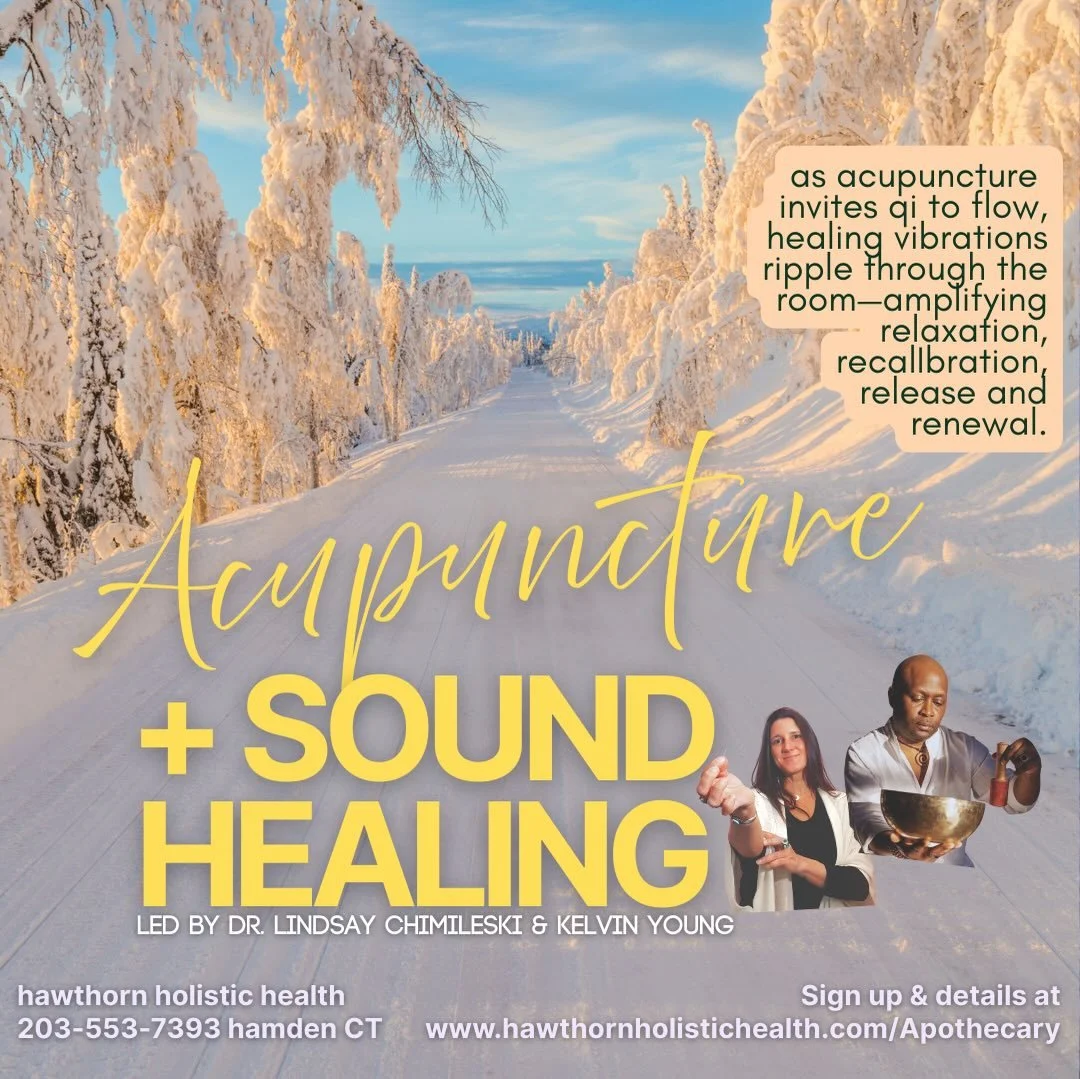🌬️Winter Sound Healing + Acu | Feb 6 // community session Friday night. 

We are in the THICK of winter, like 17 inch snowstorm thick of it. (hello, Water element) ❄️👋☯️
In the next month though, you will feel things begin to slowly, deeply, subtly