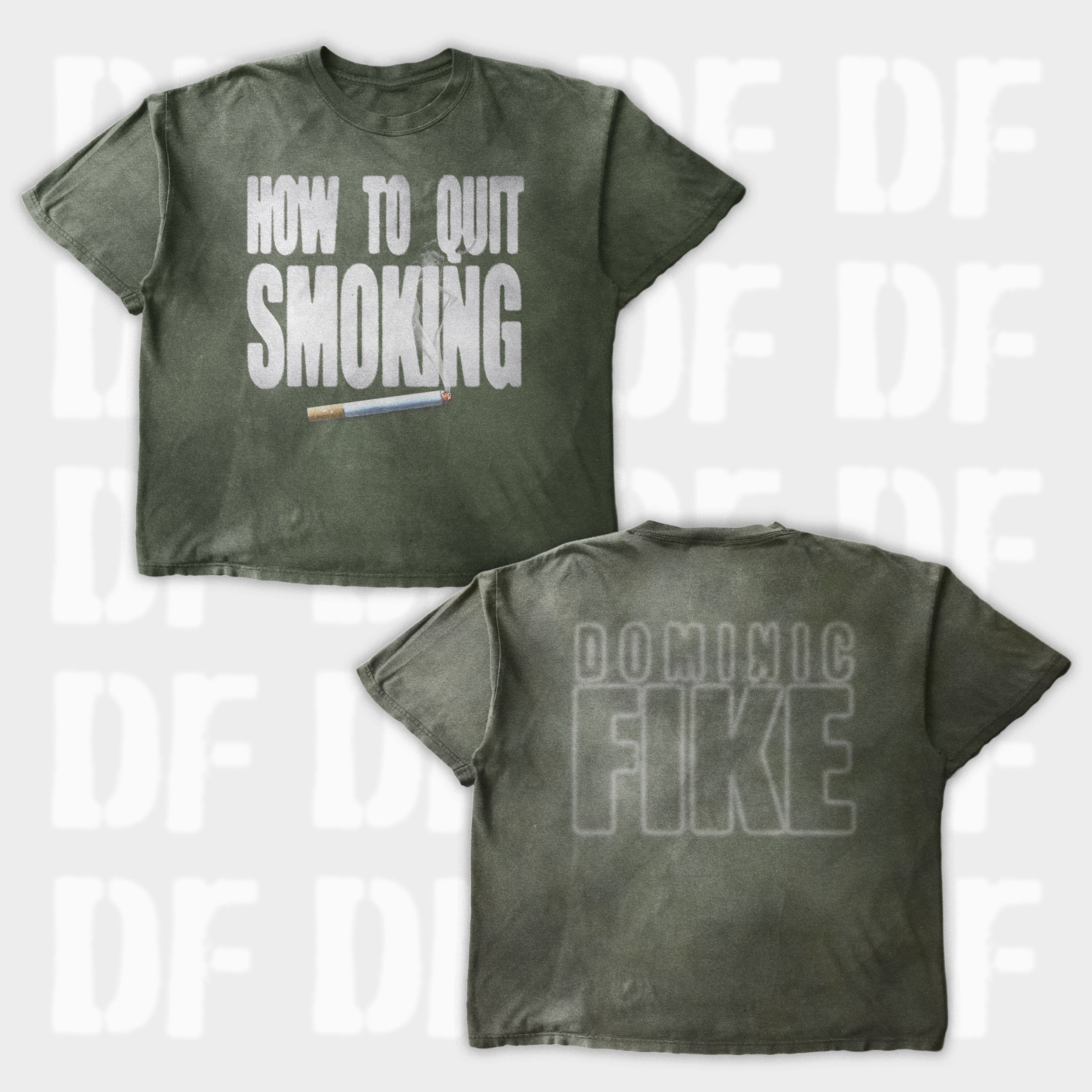 Dominic Fike "How To Quit Smoking" T-Shirt
