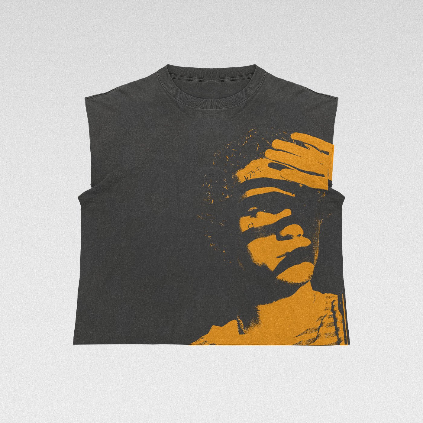 Dominic Fike "Sunburn" Sleeveless Shirt (Front)