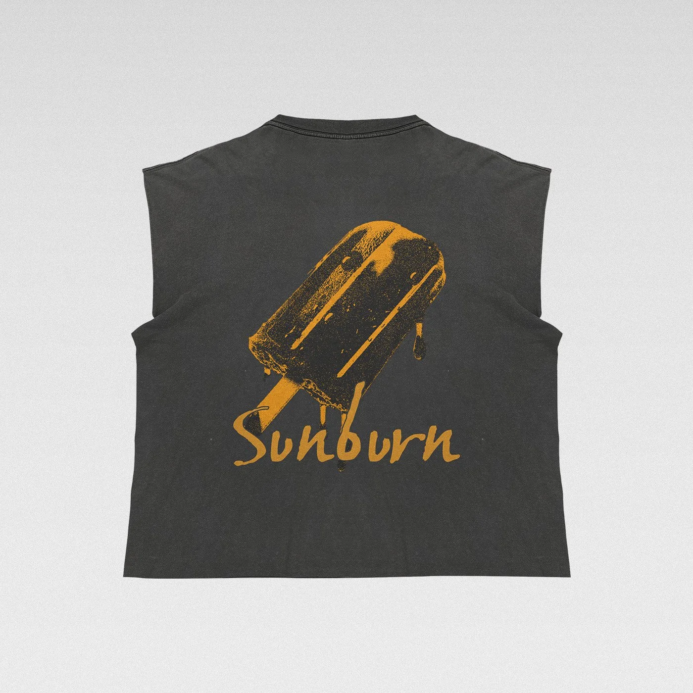 Dominic Fike "Sunburn" Sleeveless Shirt (Back)