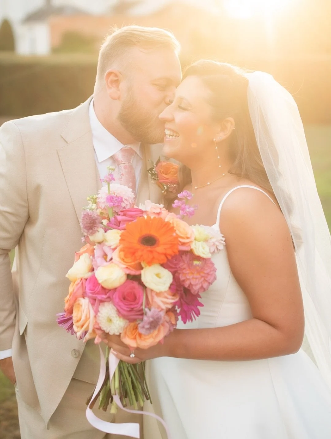 Devon &amp; Connor 🔥

Belting day full of rain, sunshine, disco balls and big bold stunning colours over at @blake_hall_weddings 💐

Congrats you two!! 

//

@devonsavory 
@newlandconnor 
@blake_hall_weddings 
@i_do_bridal_hair 
@marilynmorris_mua 
