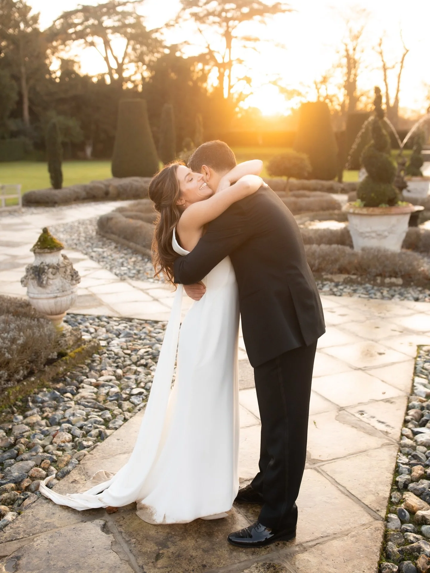 Emma &amp; Richard ✨

A stunning winter wedding with so much character and energy at the most perfect winter setting @hengrave_hall 🧡

Congrats you two. It was such an honour to document this one, with some of the best speeches I&rsquo;ve ever witne