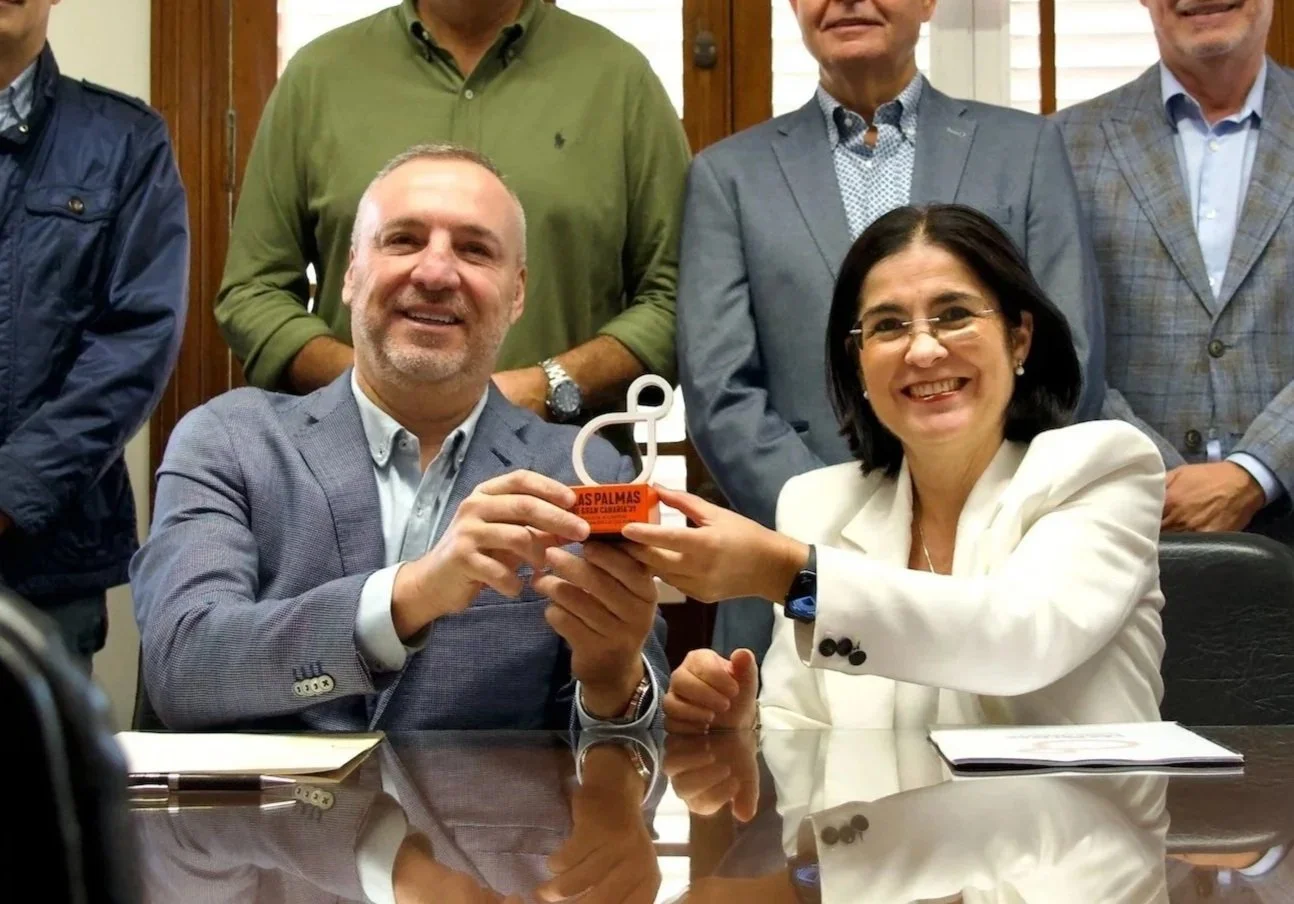La Unión Deportiva Las Palmas suma su apoyo a la candidatura de Las Palmas de Gran Canaria como Capital Europea de la Cultura 2031