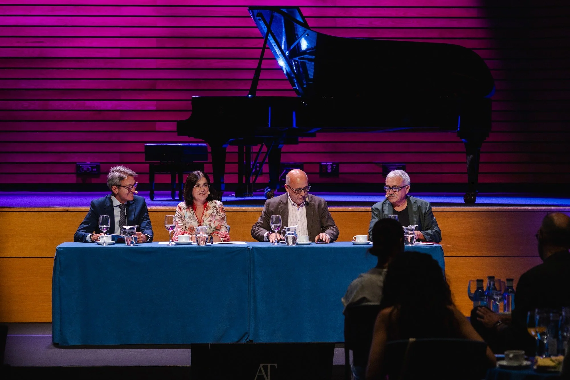 Zoilo Alemán, Carolina Darias, Antonio Morales y Manuel Benítez presentan la nueva temporada del Teatro Pérez Galdós y el Auditorio Alfredo Kraus